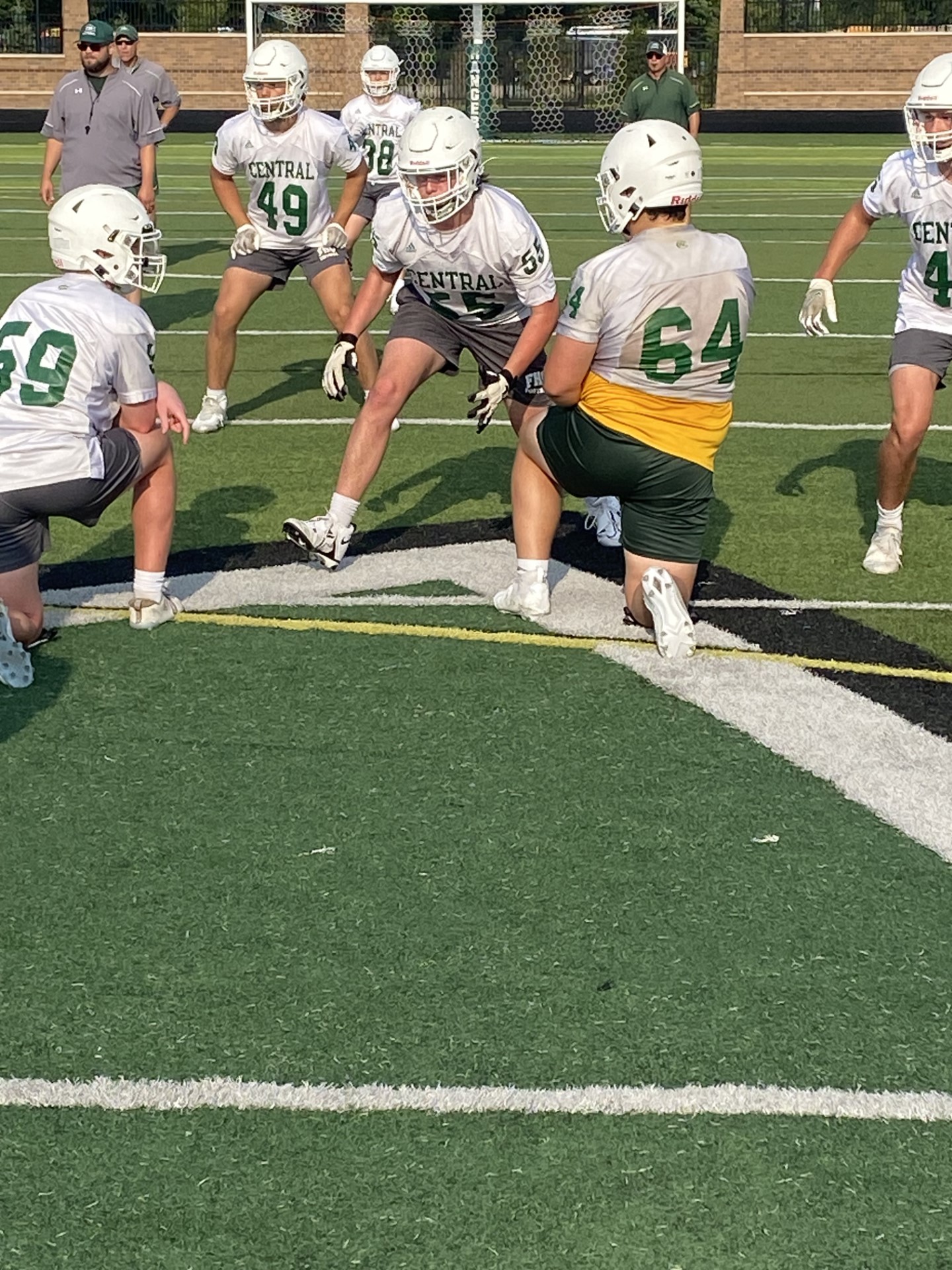 Forest Hills Central football practice