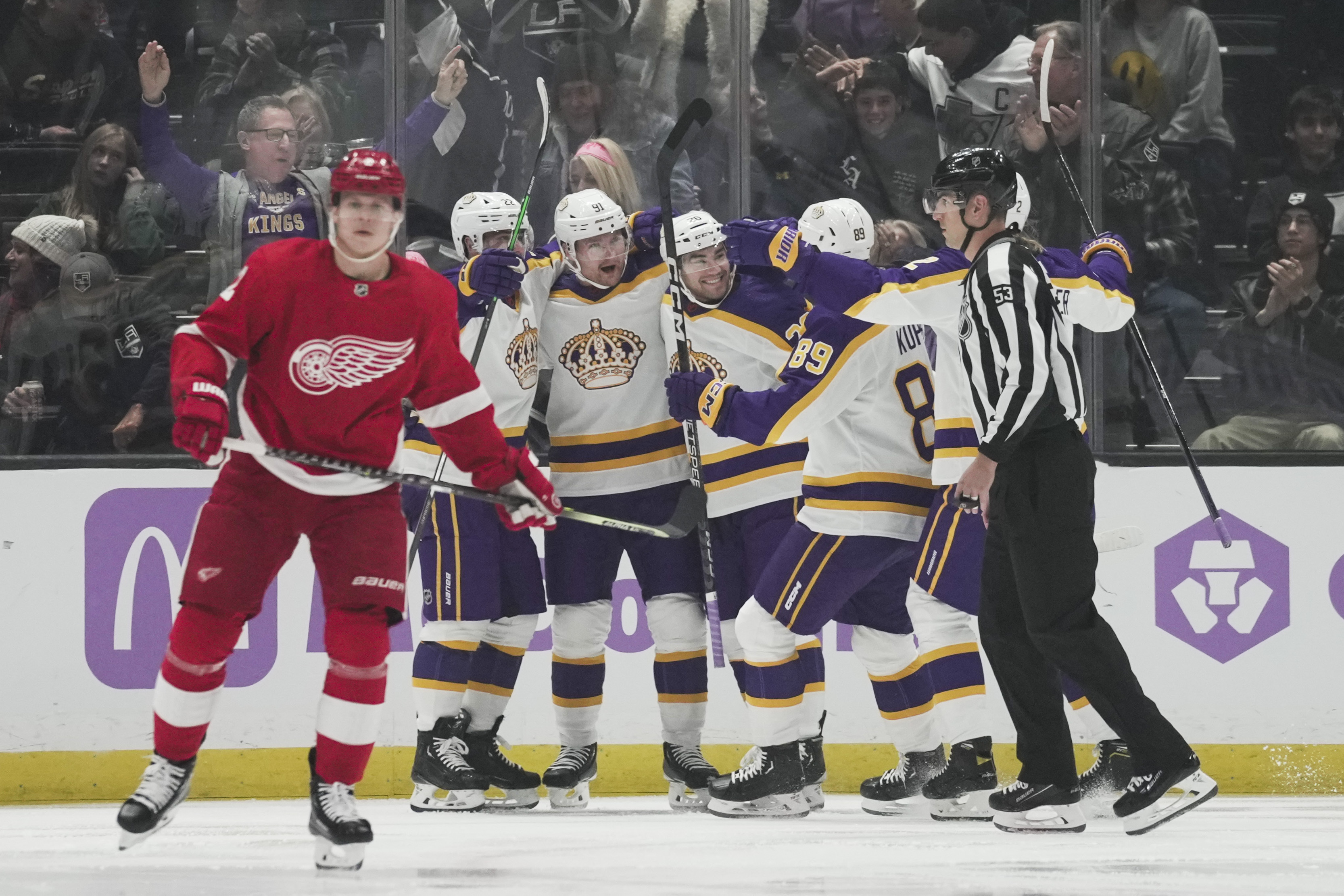 Carl Grundstrom Red Wings Kings Hockey