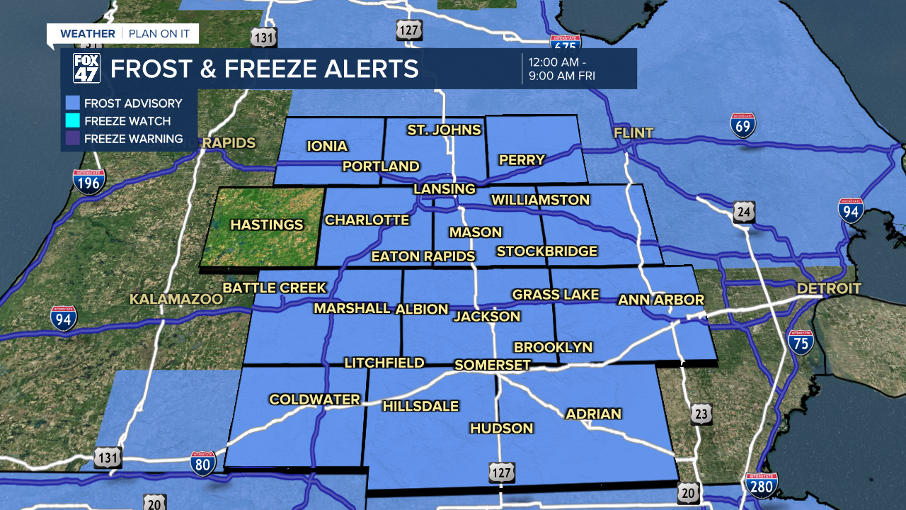 Frost-Freeze Alerts