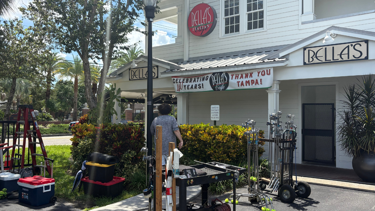 Bella's celebrates 40 years; takes part in movie production