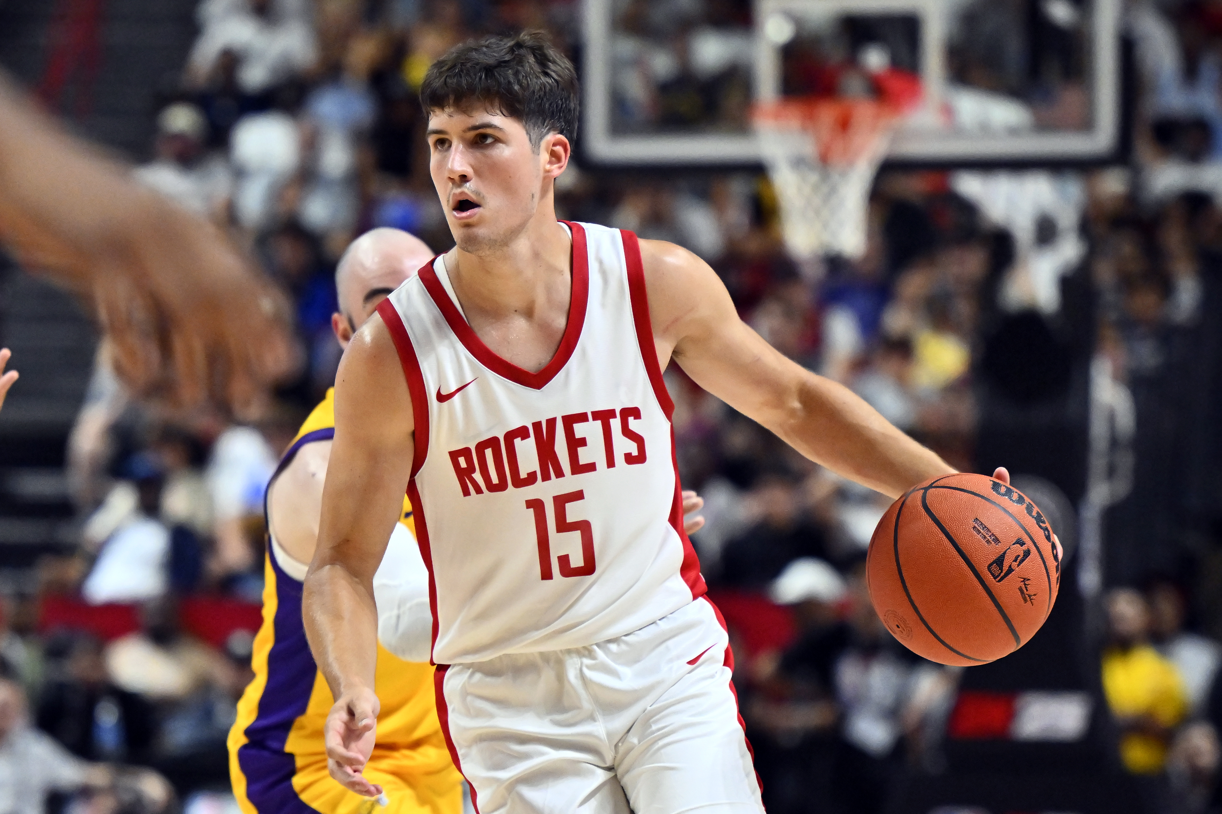 Rockets Lakers Basketball