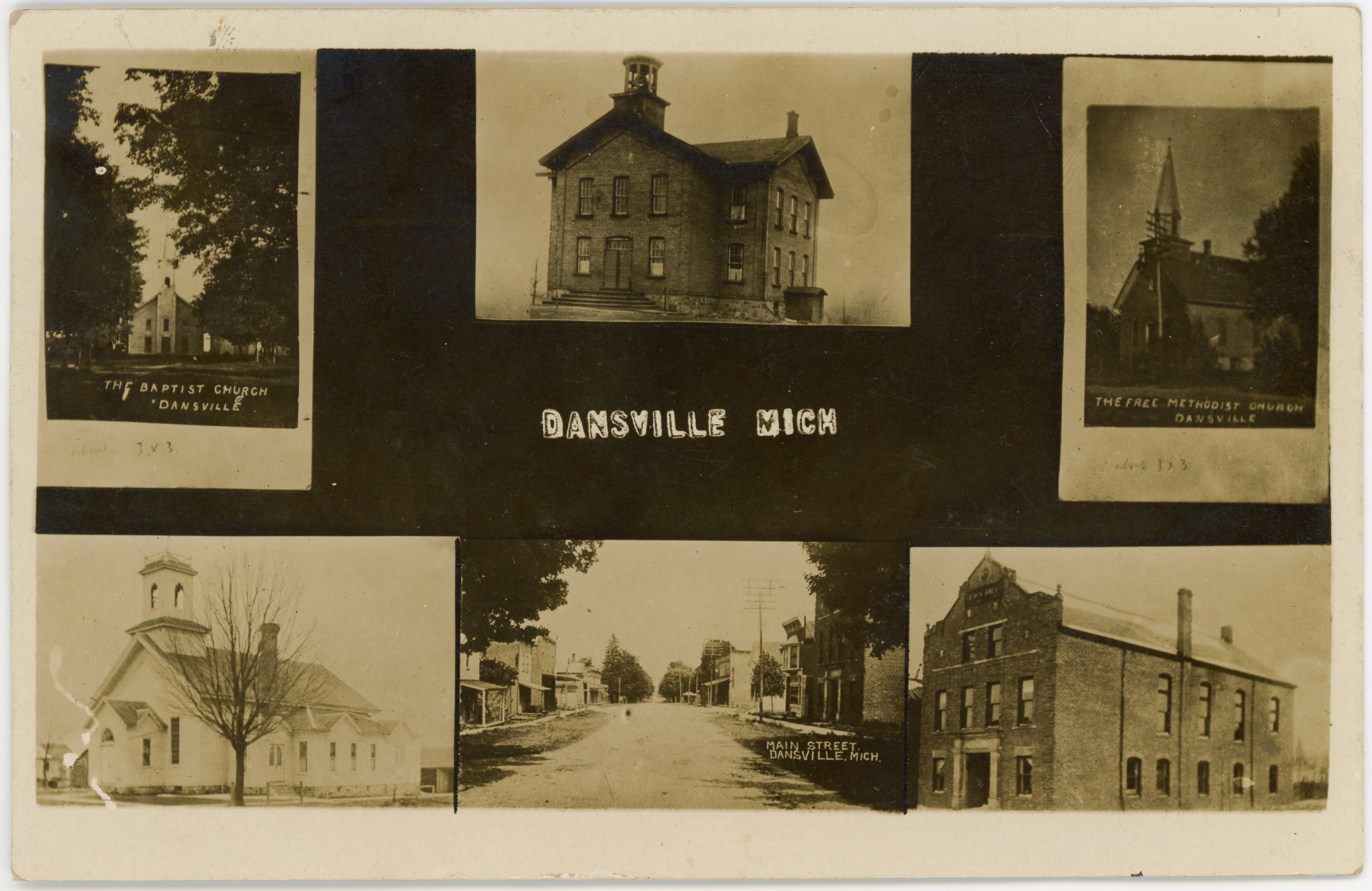 Dansville Postcard