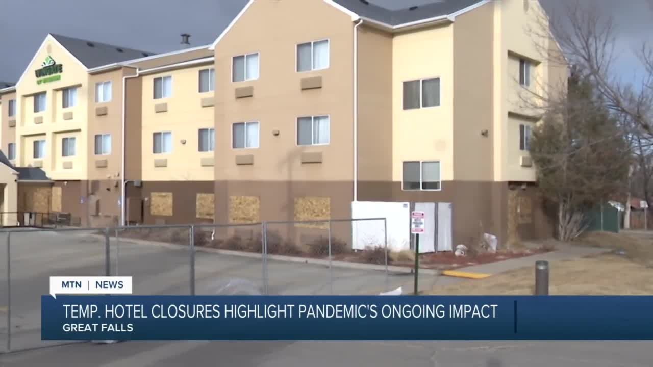 Pandemic downturn hits hard for two hotels in Great Falls