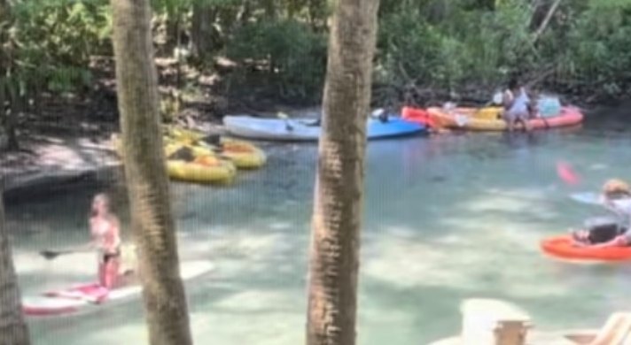 Weeki Wachee kayakers