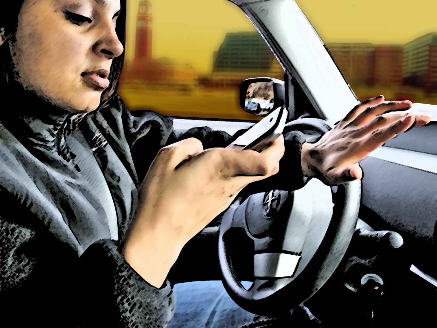 distracted driving AP