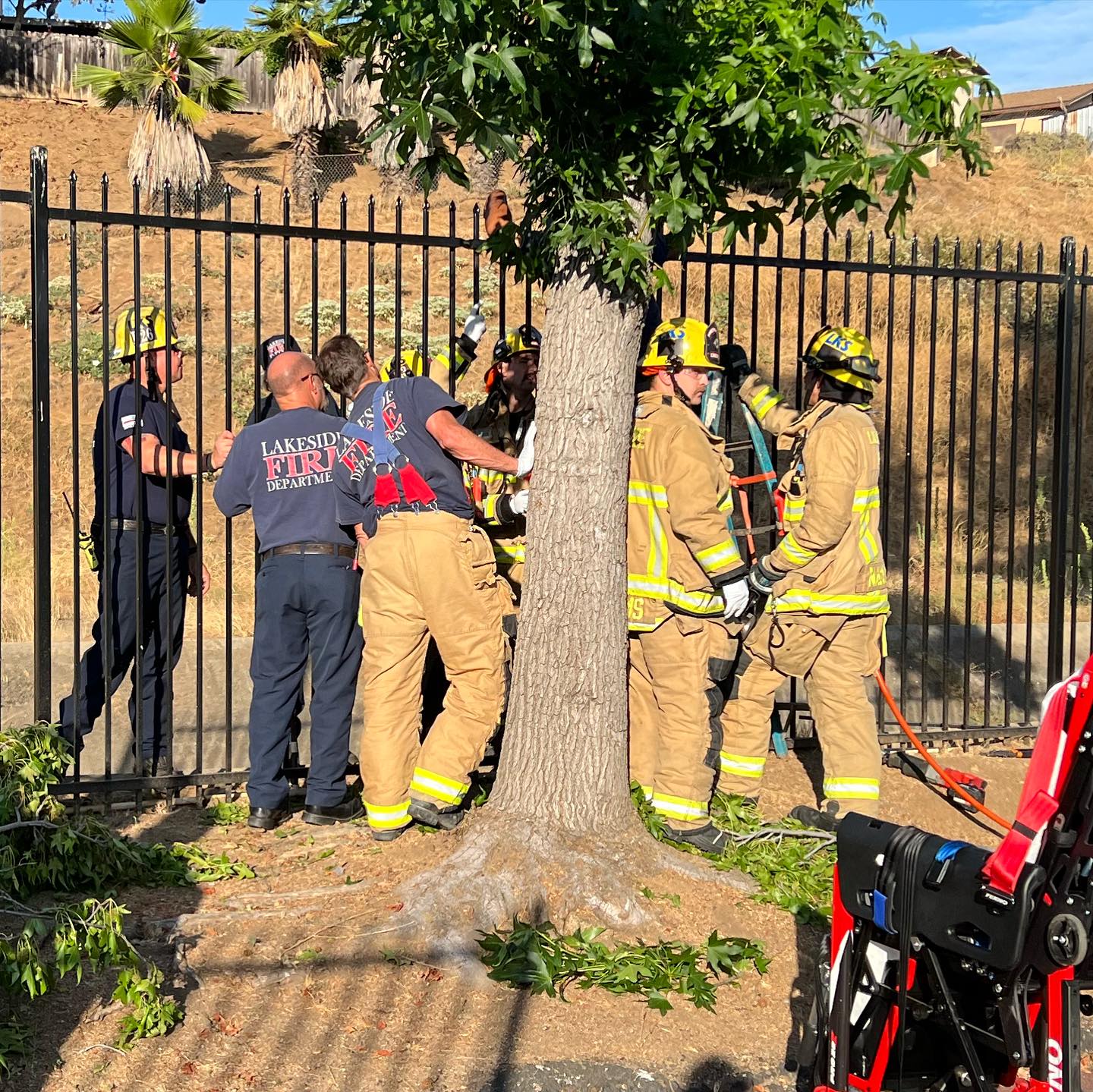 Man impaled in El Cajon 1 