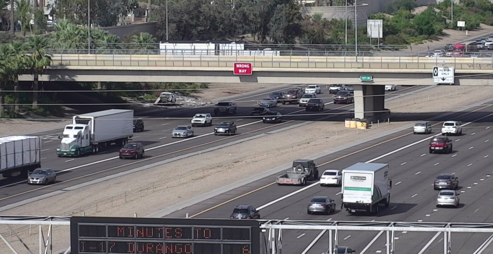 2 Seriously Injured After Crash On I 10 Near 7th Street