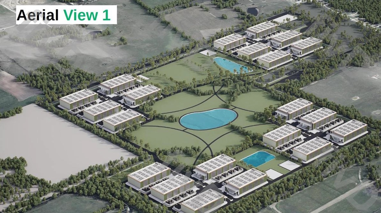 Lacy Lakeview Data Center Rendering