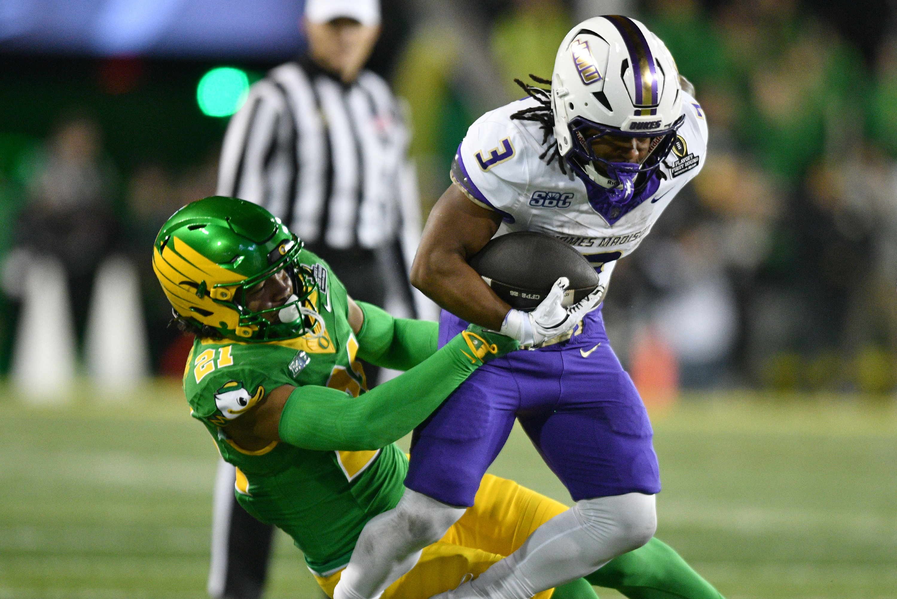 James Madison Oregon Football