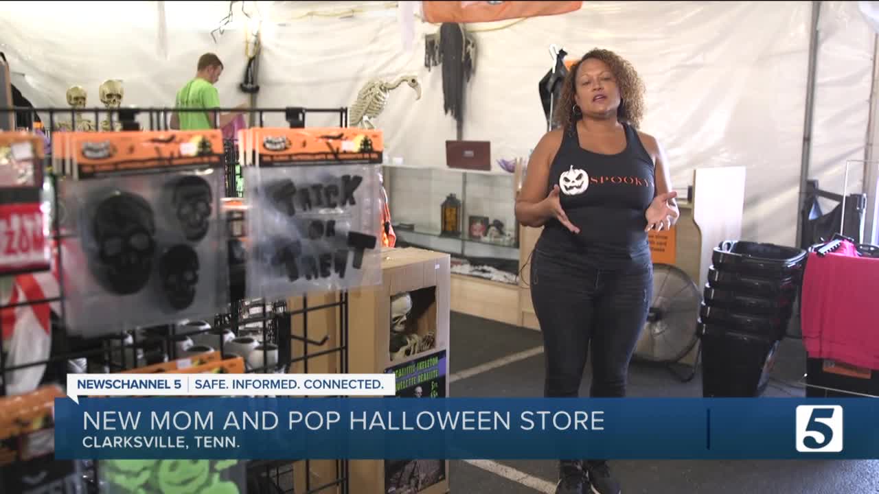 Mom and Pop Halloween shop 