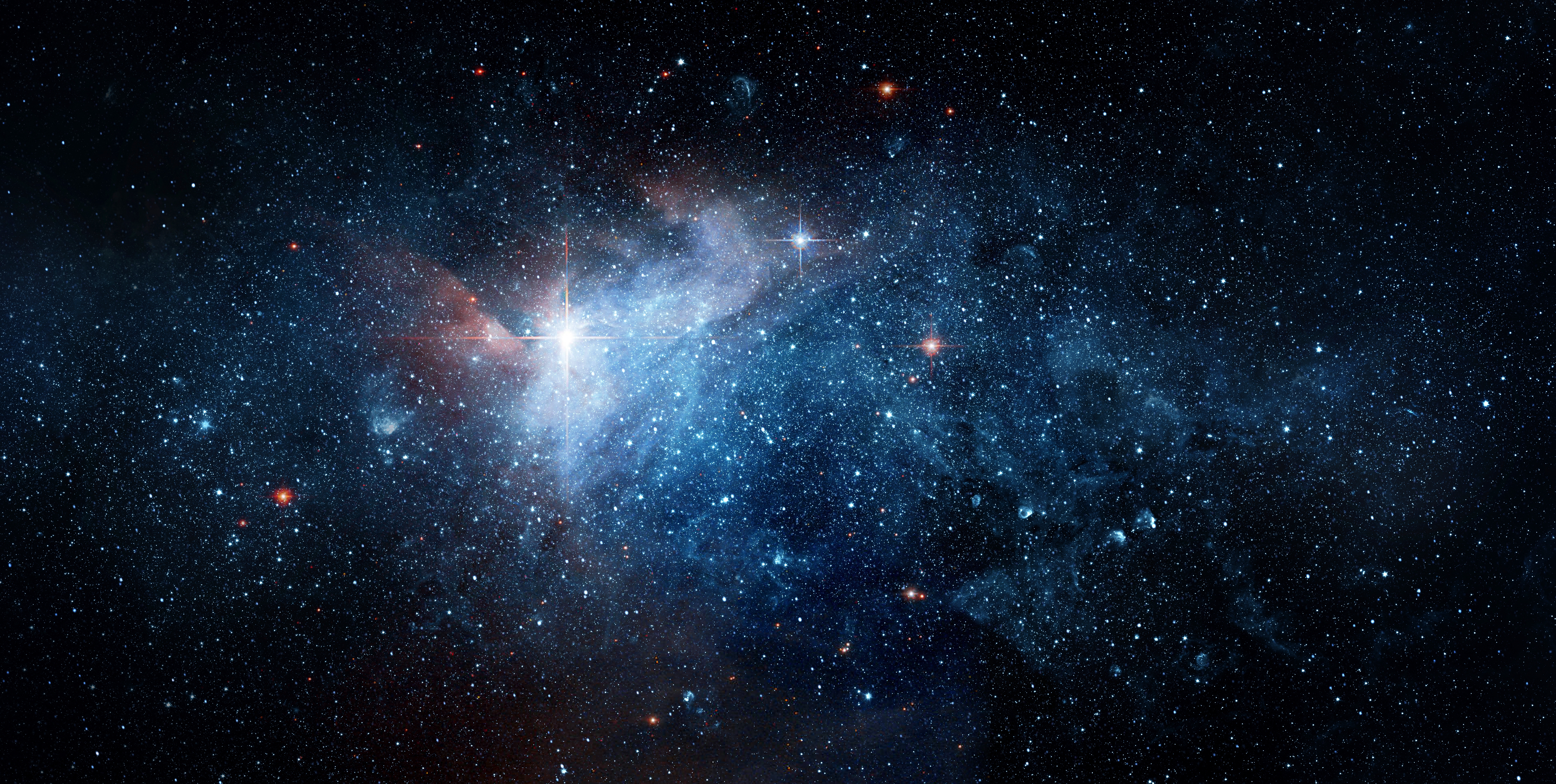 A view of stars in the galaxy
