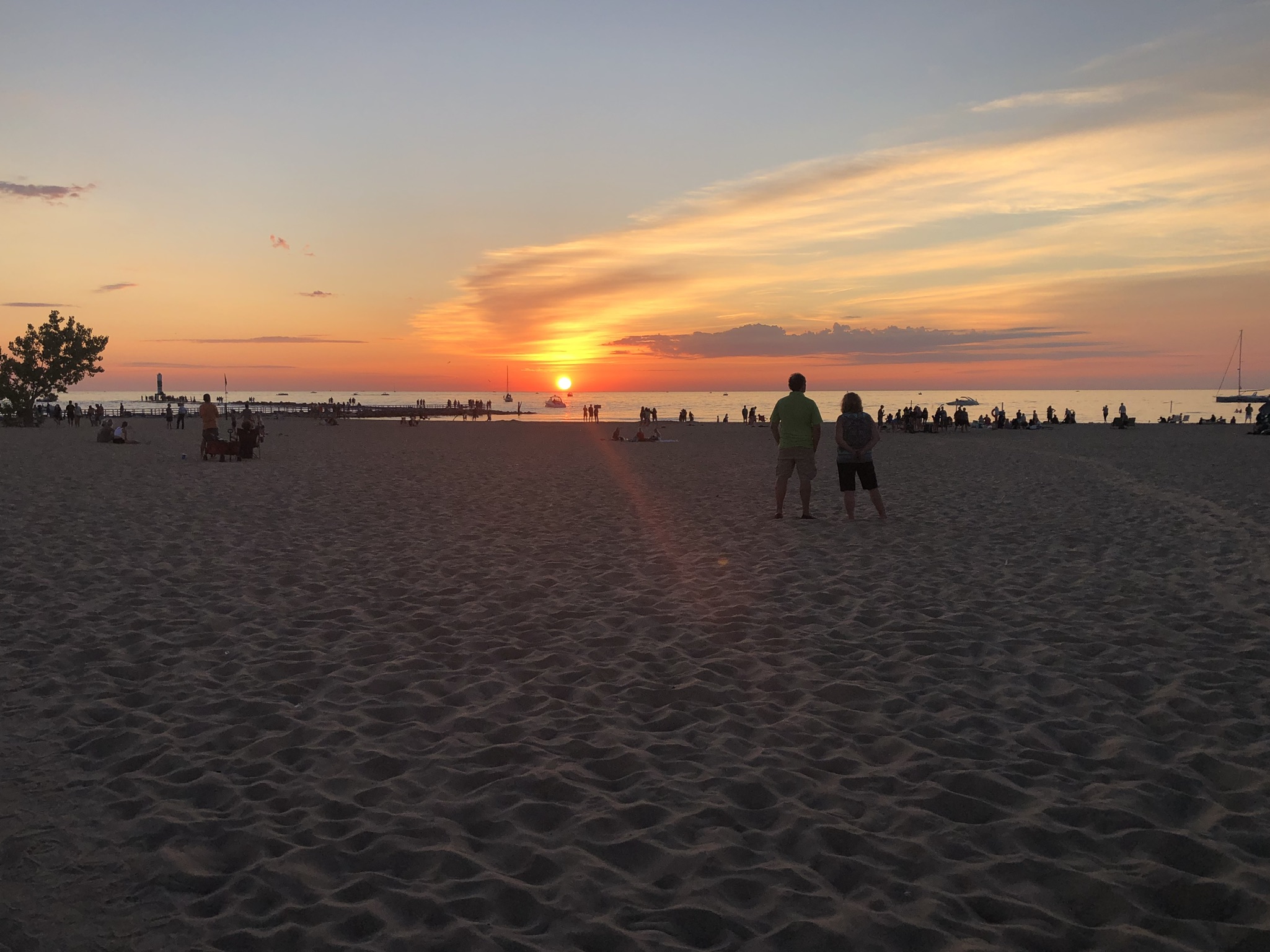 Holland State Park beach