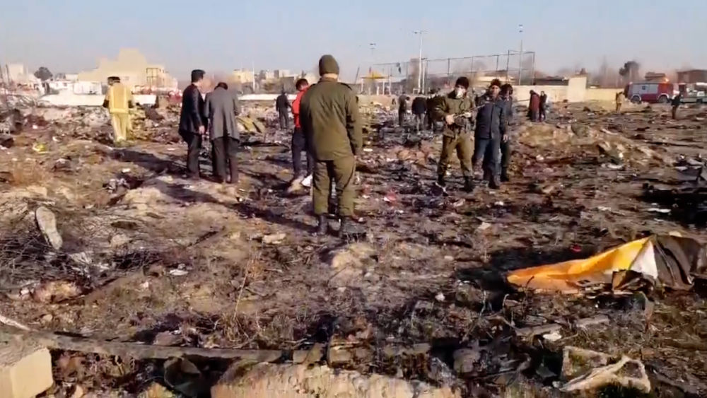 Ukrainian airplace crash in Iran
