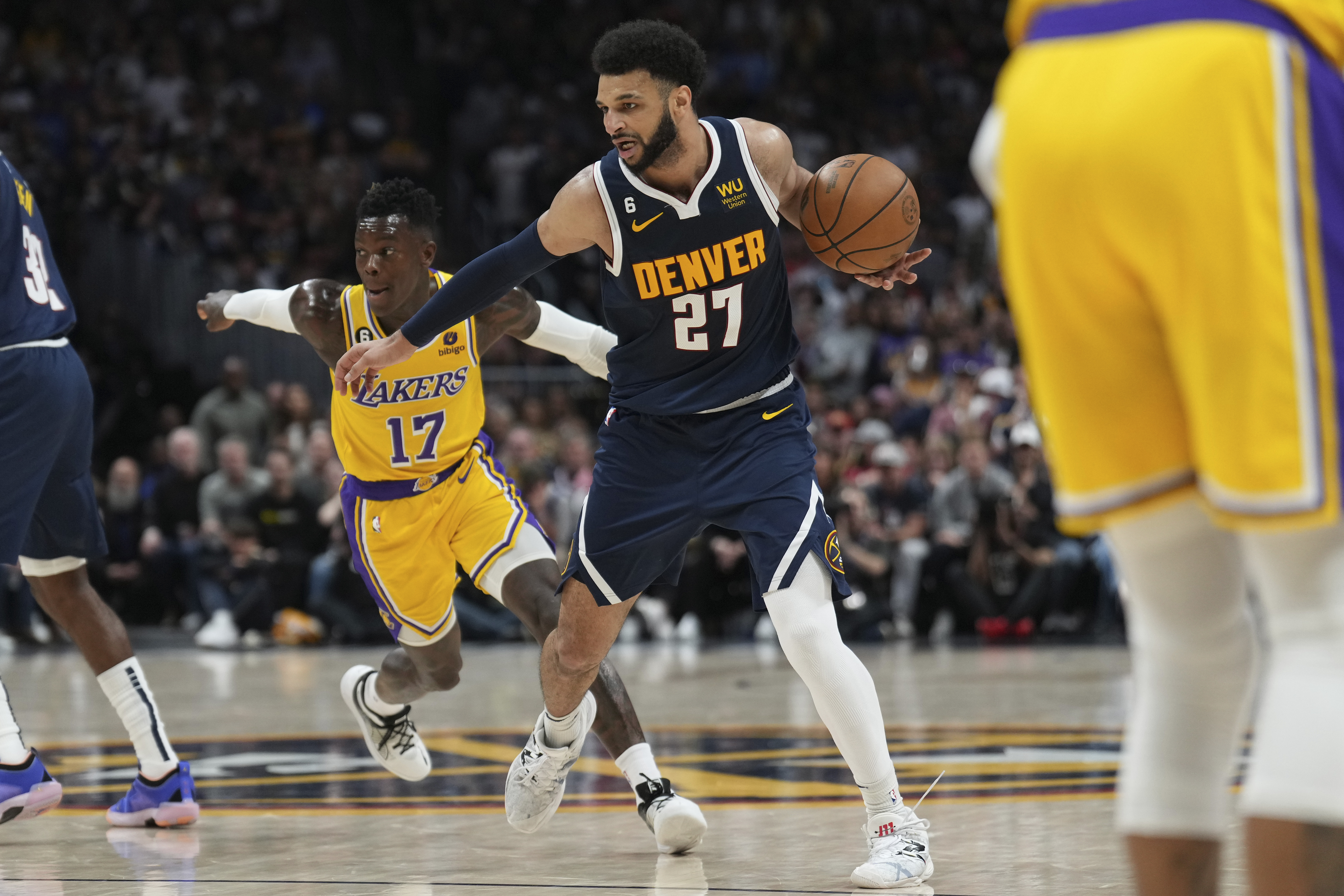 Lakers Nuggets Basketball