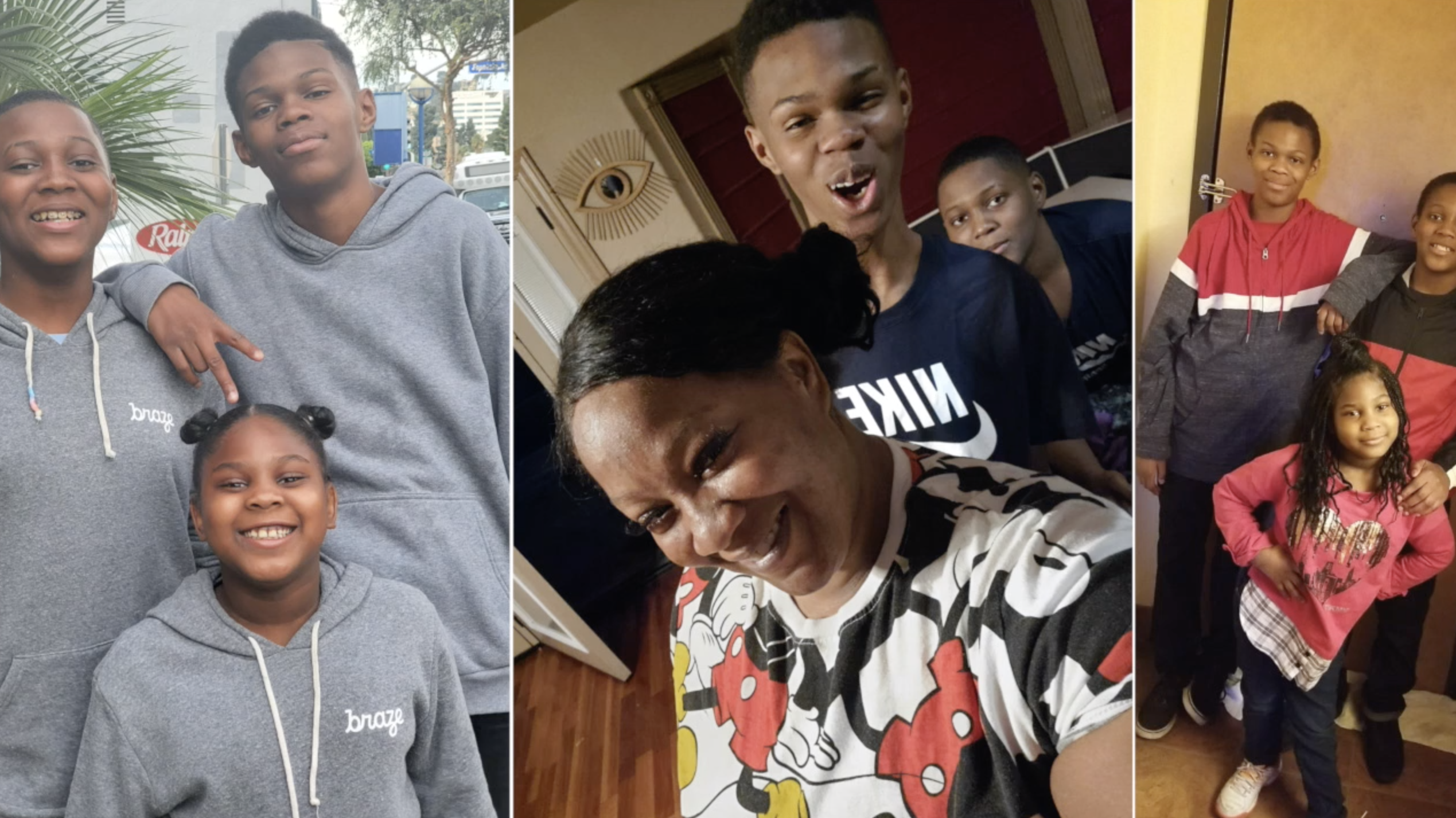 Shuntera Brown family