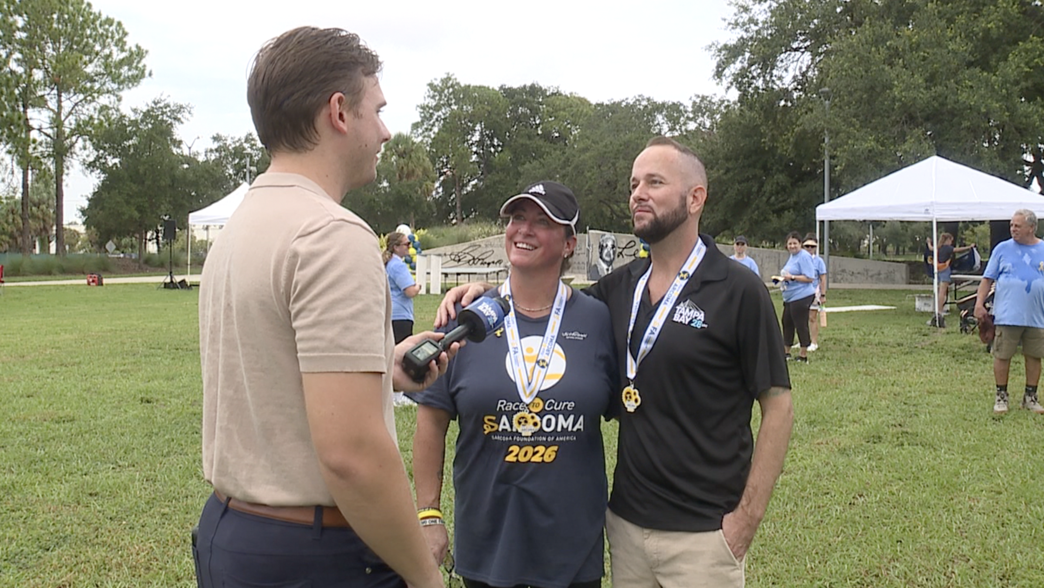 Tampa Bay families race to raise awareness, funds in fight against rare cancer