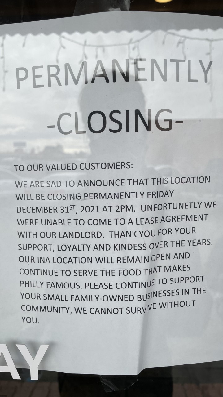 The Frankie's location on Campbell is closing.