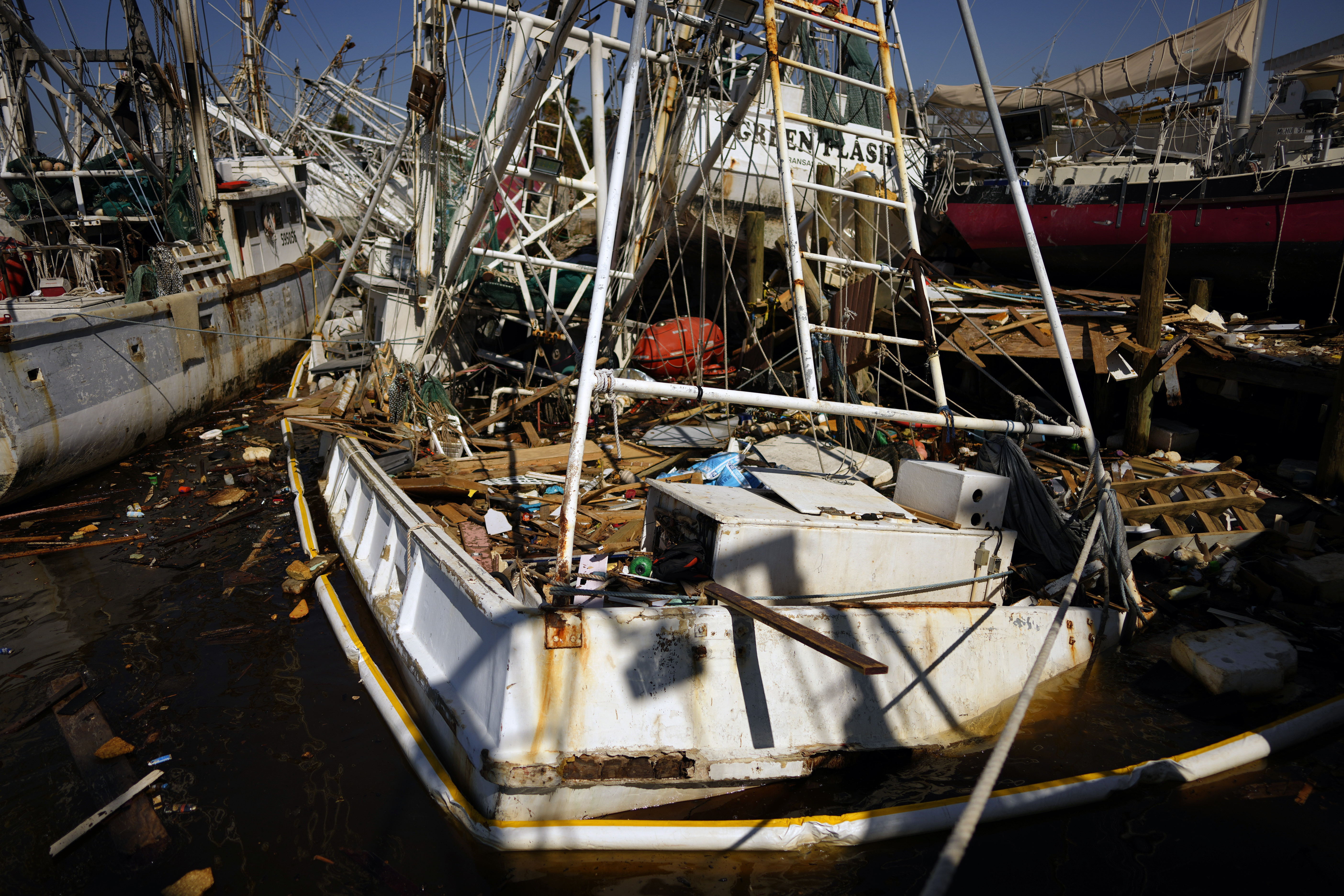 Hurricane Ian Battered Shrimpers