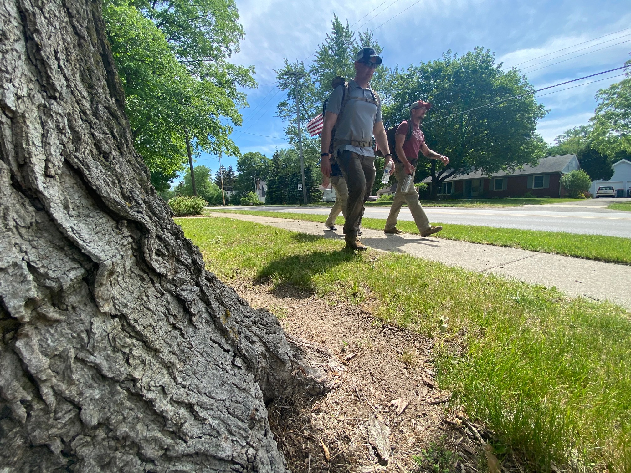 Marines march through West Michigan to raise awareness, money for veteran organizations