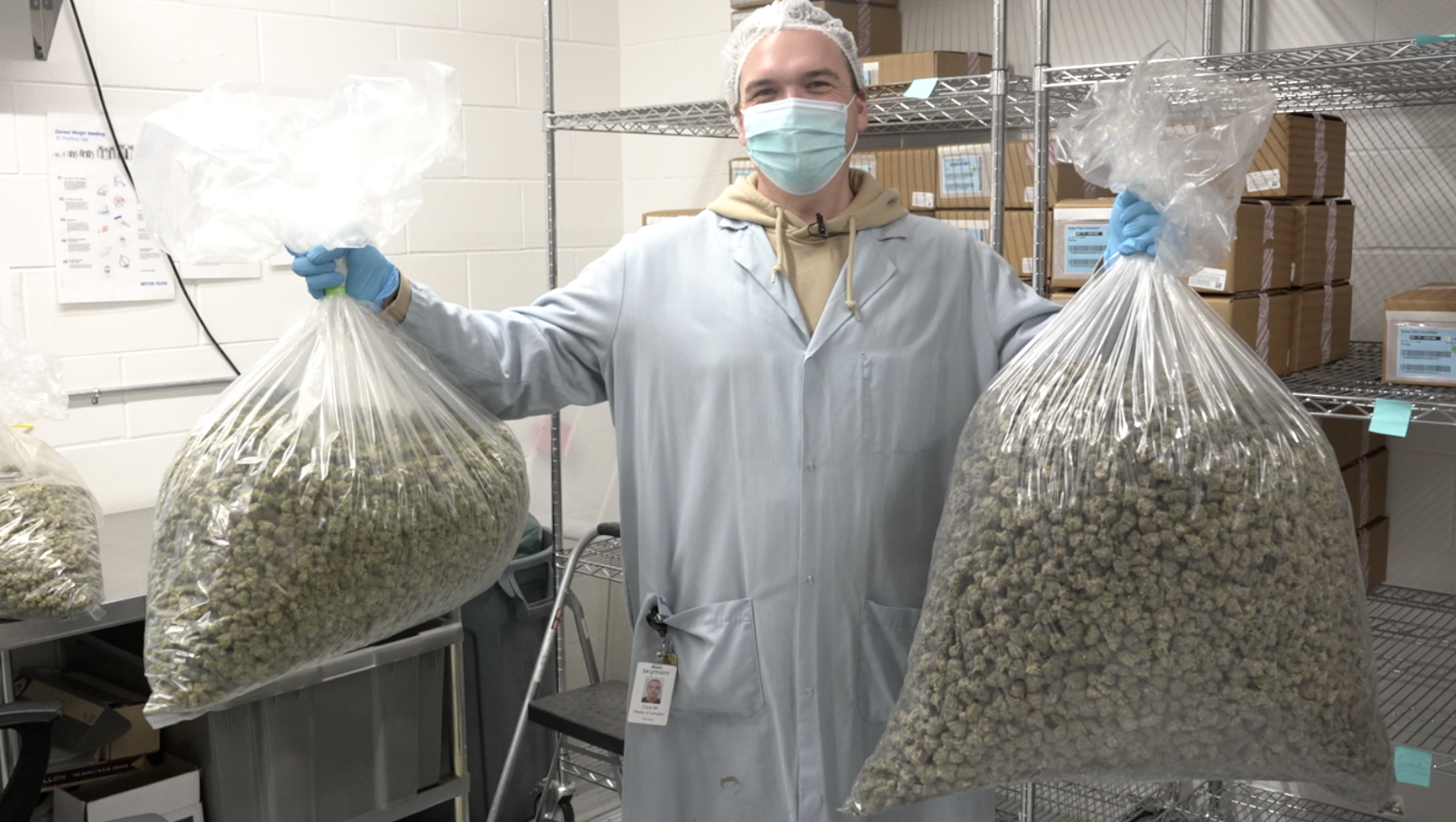 Over $70k of marijuana