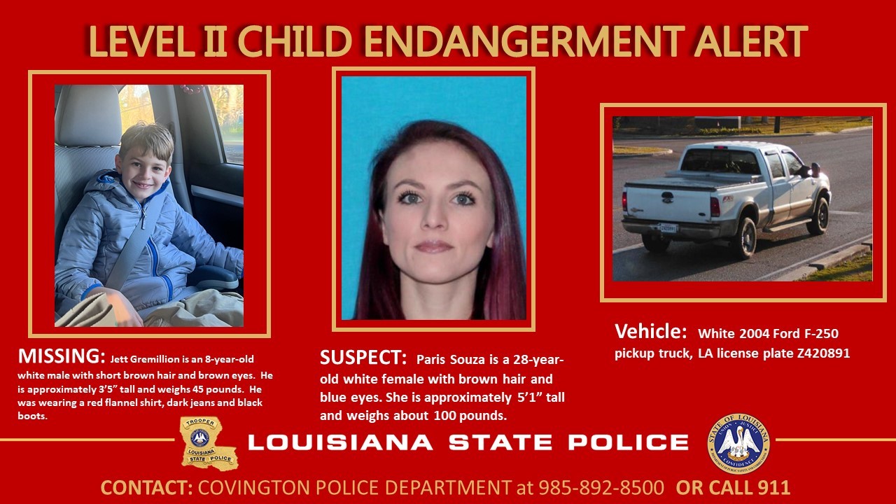 thumbnail_Level II Endangered Missing Child Advisory Jett Gremillion.jpg