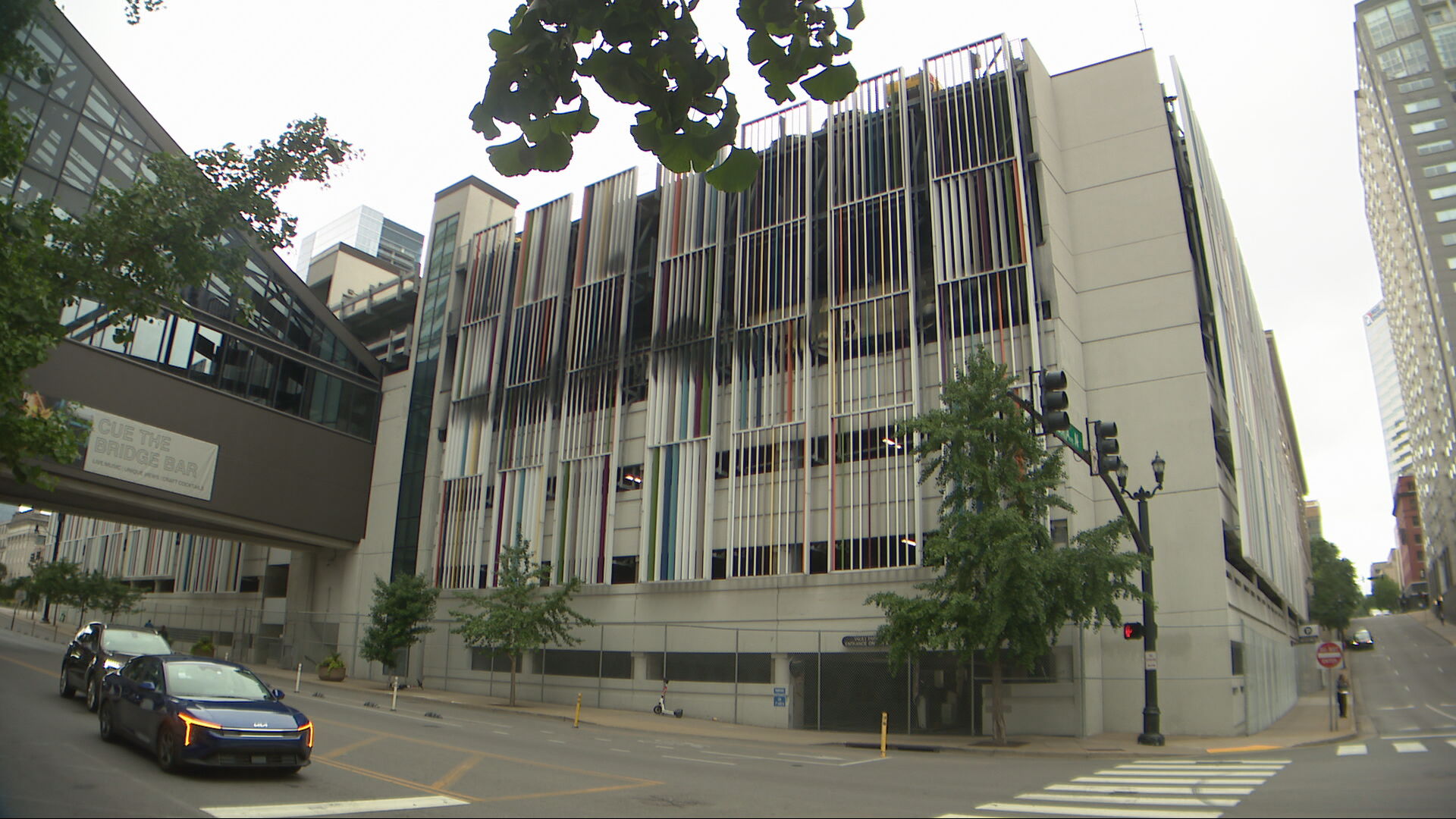 Library parking garage 