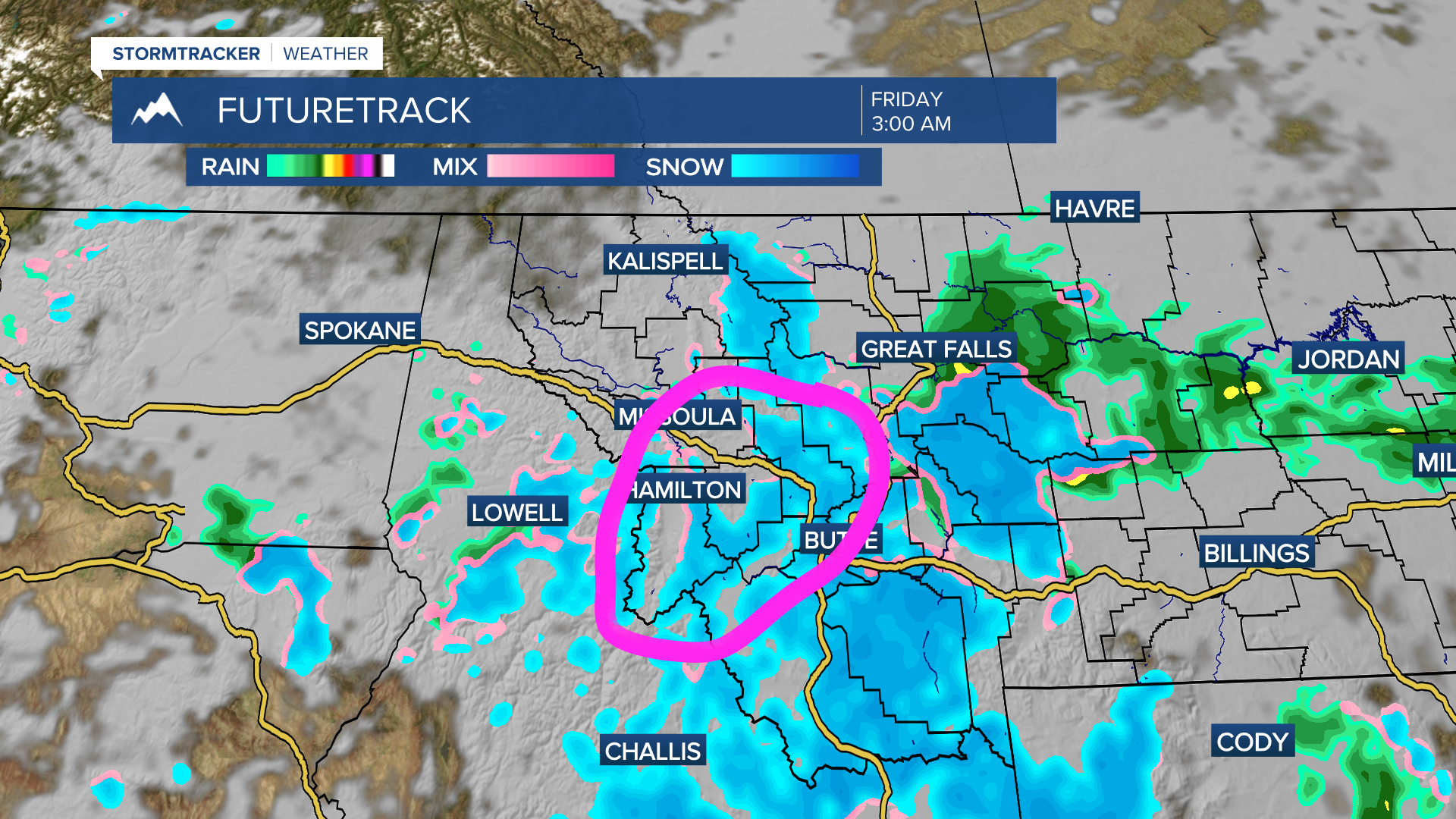 Heavy snow expected in southwest Thursday through Friday