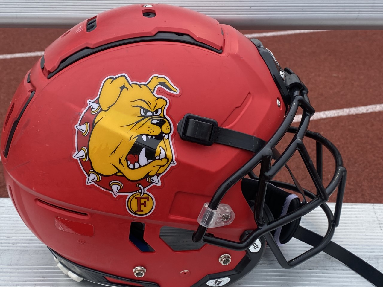 Ferris State football helmet