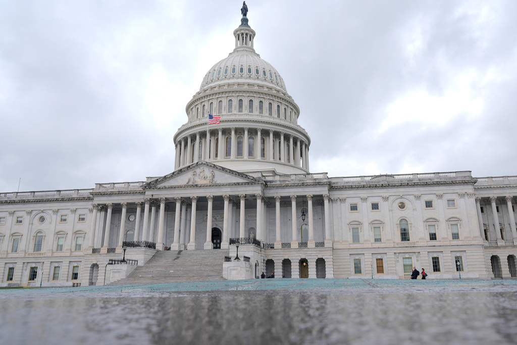 The U.S. Capitol Building.