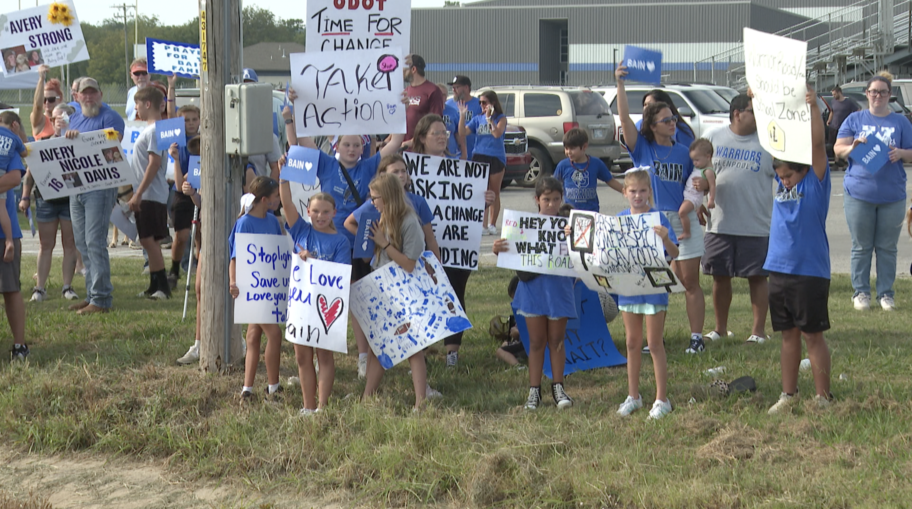 glenpool protest 