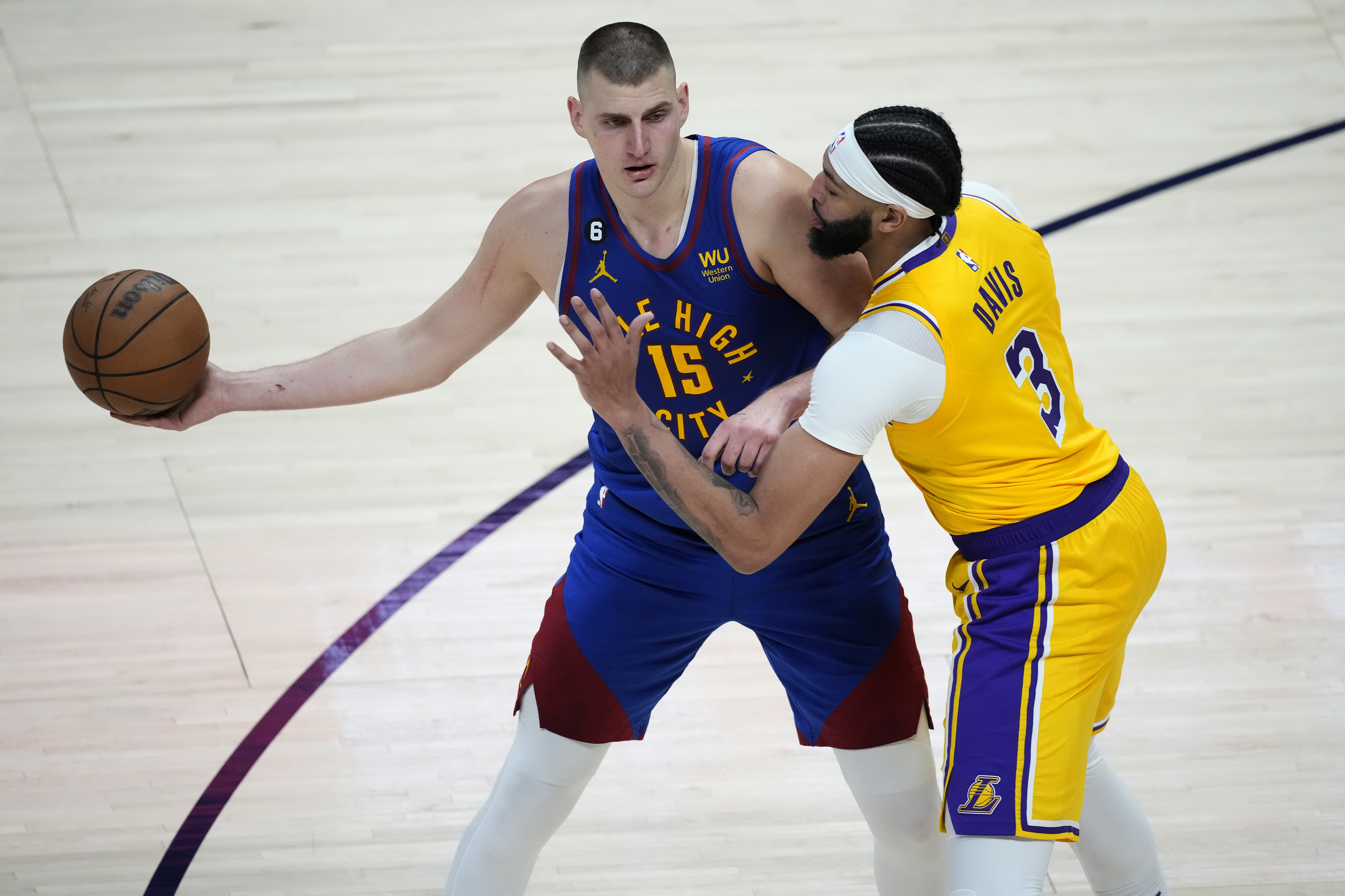 Lakers Nuggets Basketball