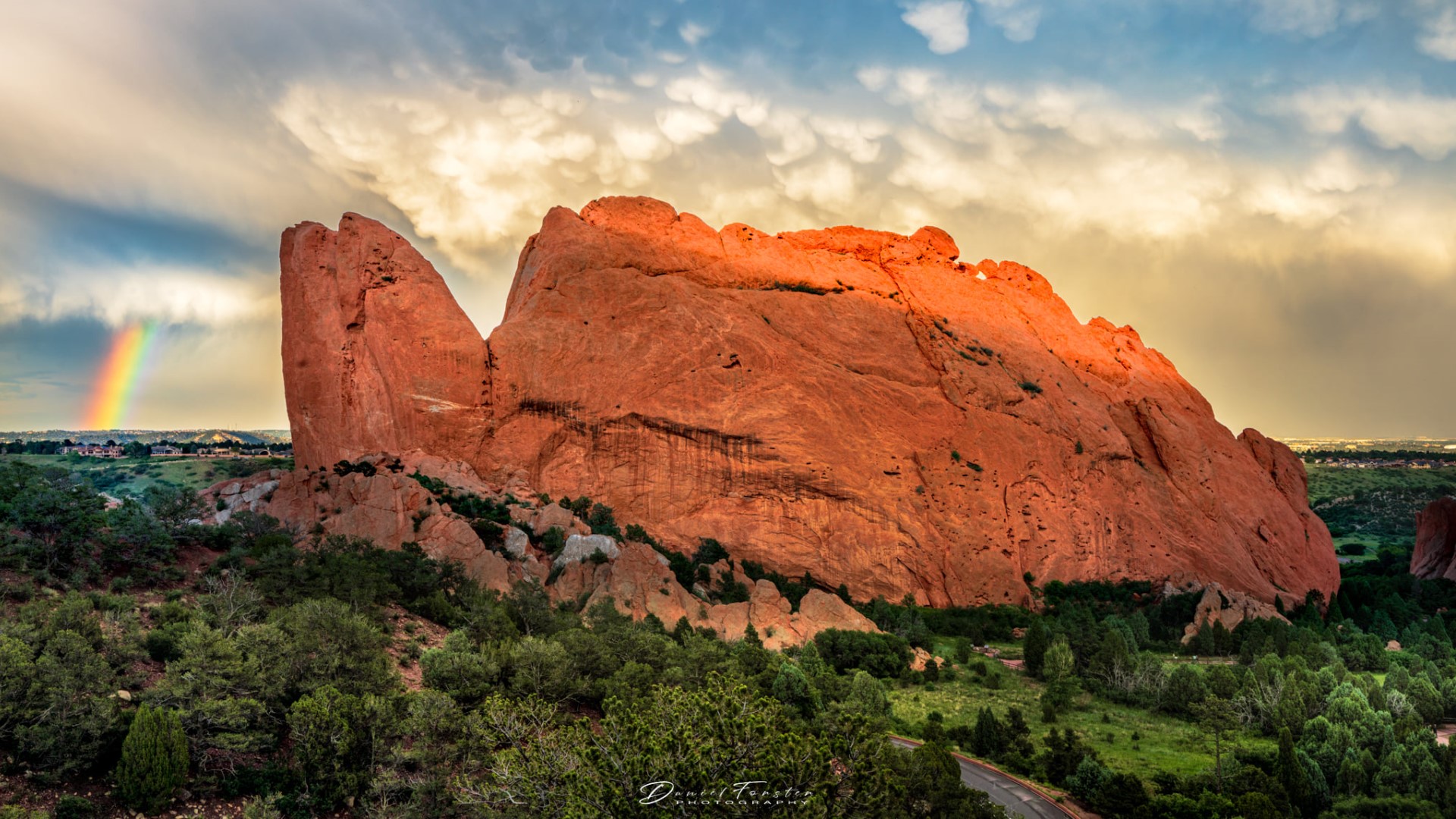 Garden of the Gods rainbow