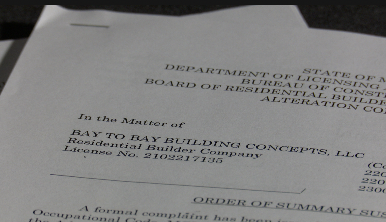 PROBLEM SOLVERS: State suspends Hastings construction company's license amid consumer complaints