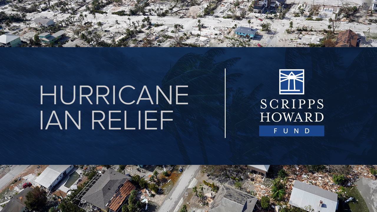 Help those affected by Hurricane Ian by donating 