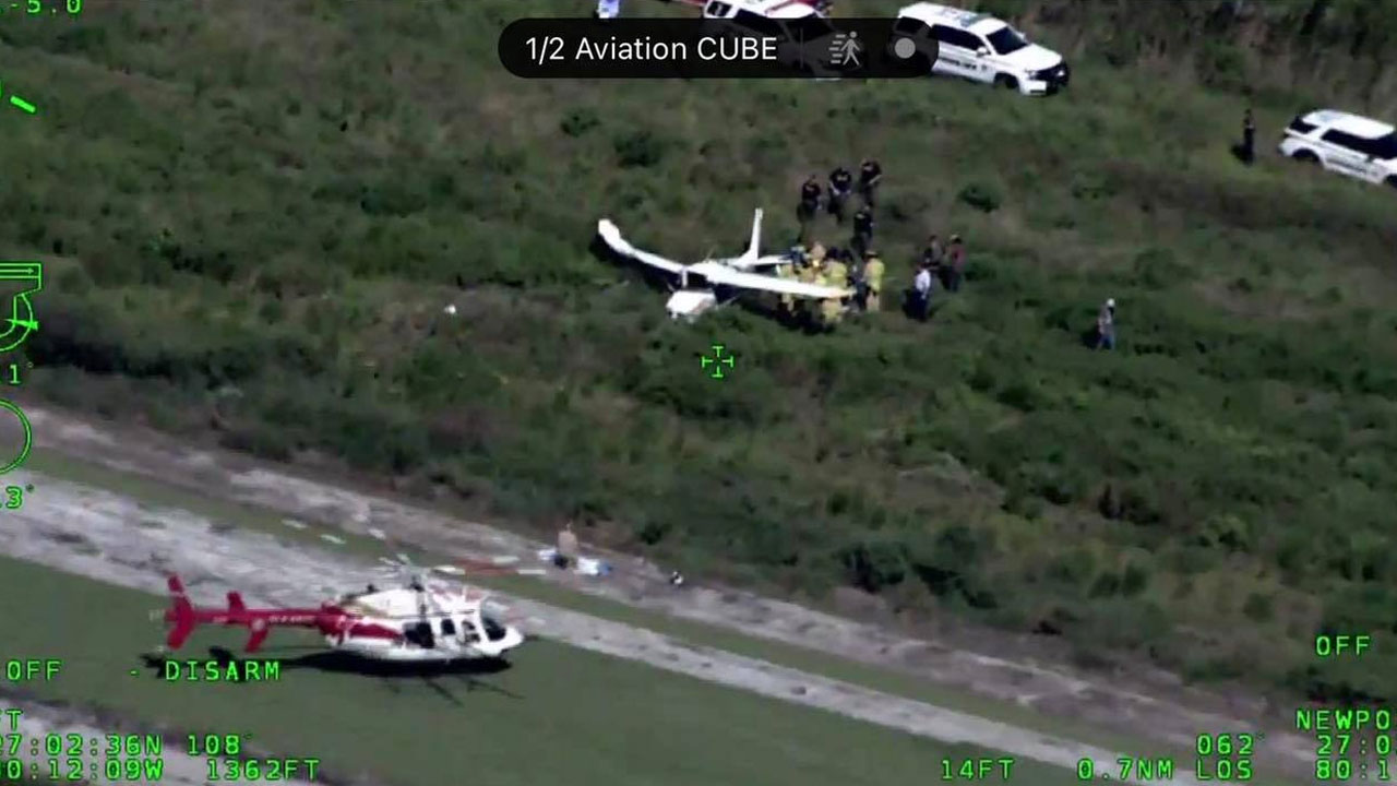 Small plane crash near Hobe Sound on Sept. 28, 2021