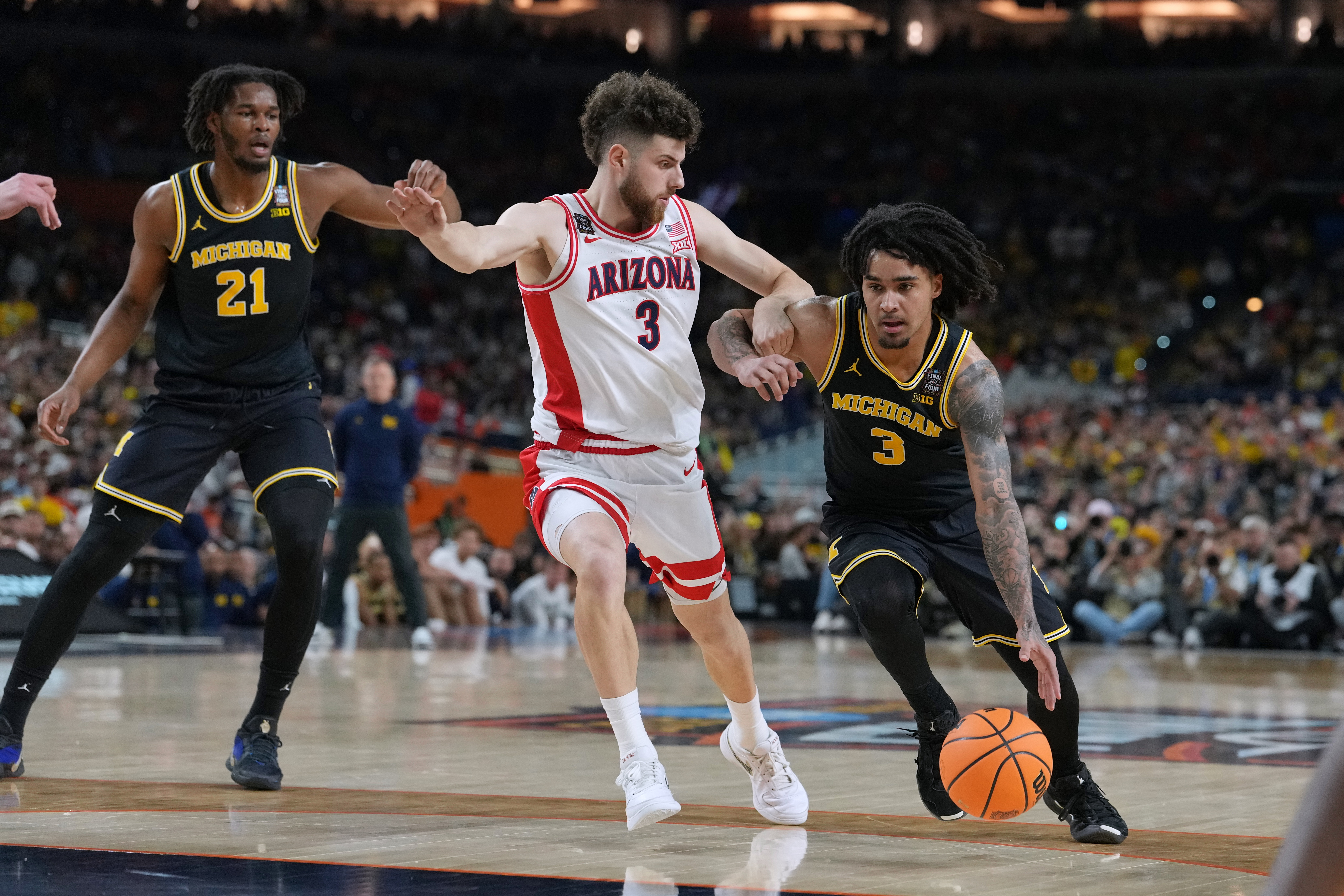 NCAA Michigan Arizona Basketball