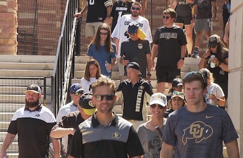 fans leave game after cu beats nebraska.jpg