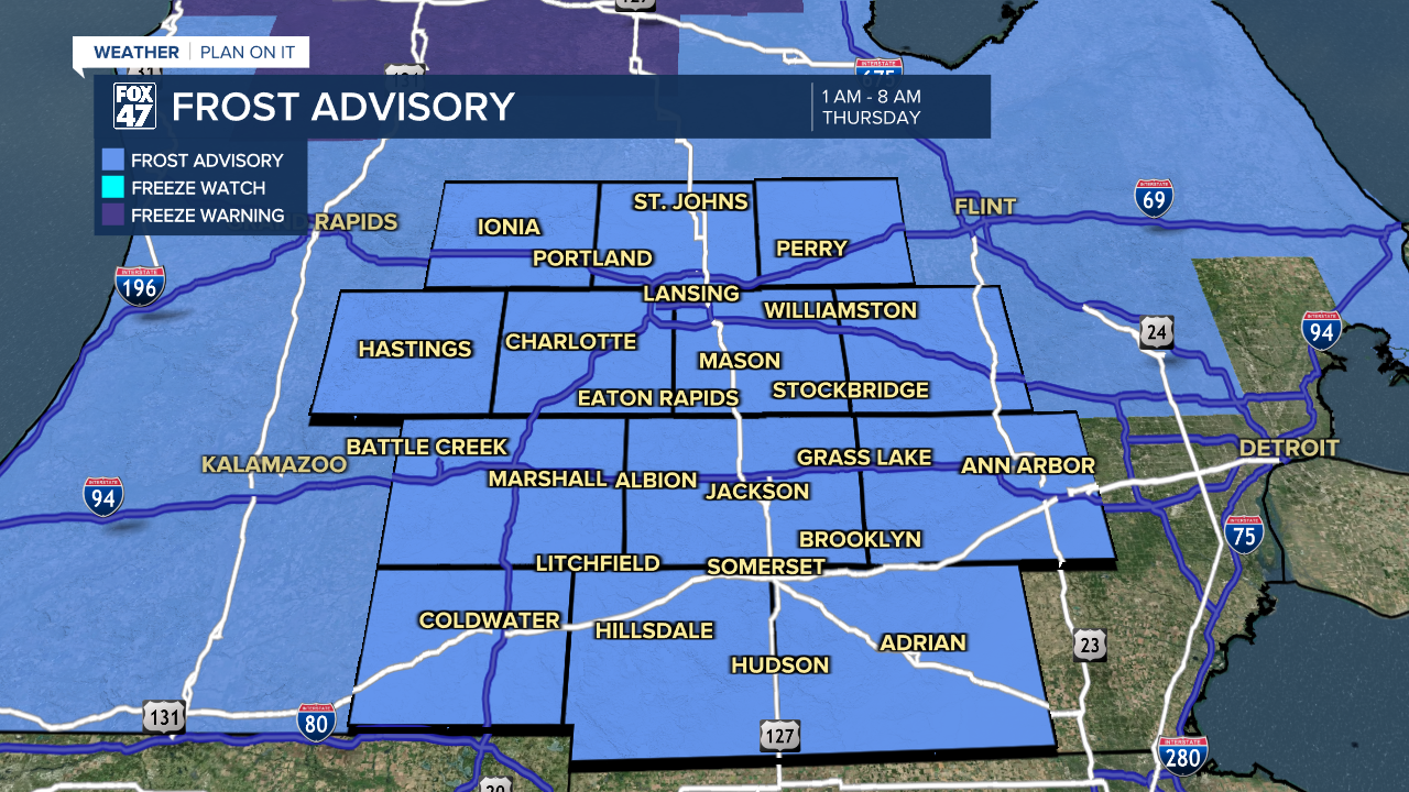 Frost Advisory