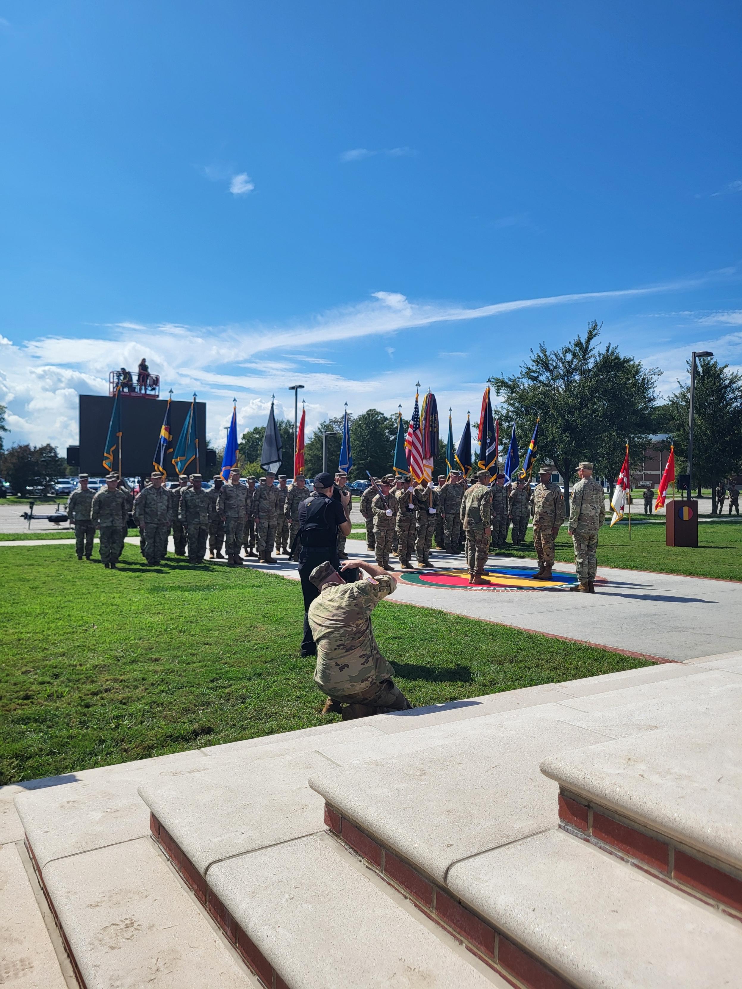 TRADOC inactivation ceremony 092625