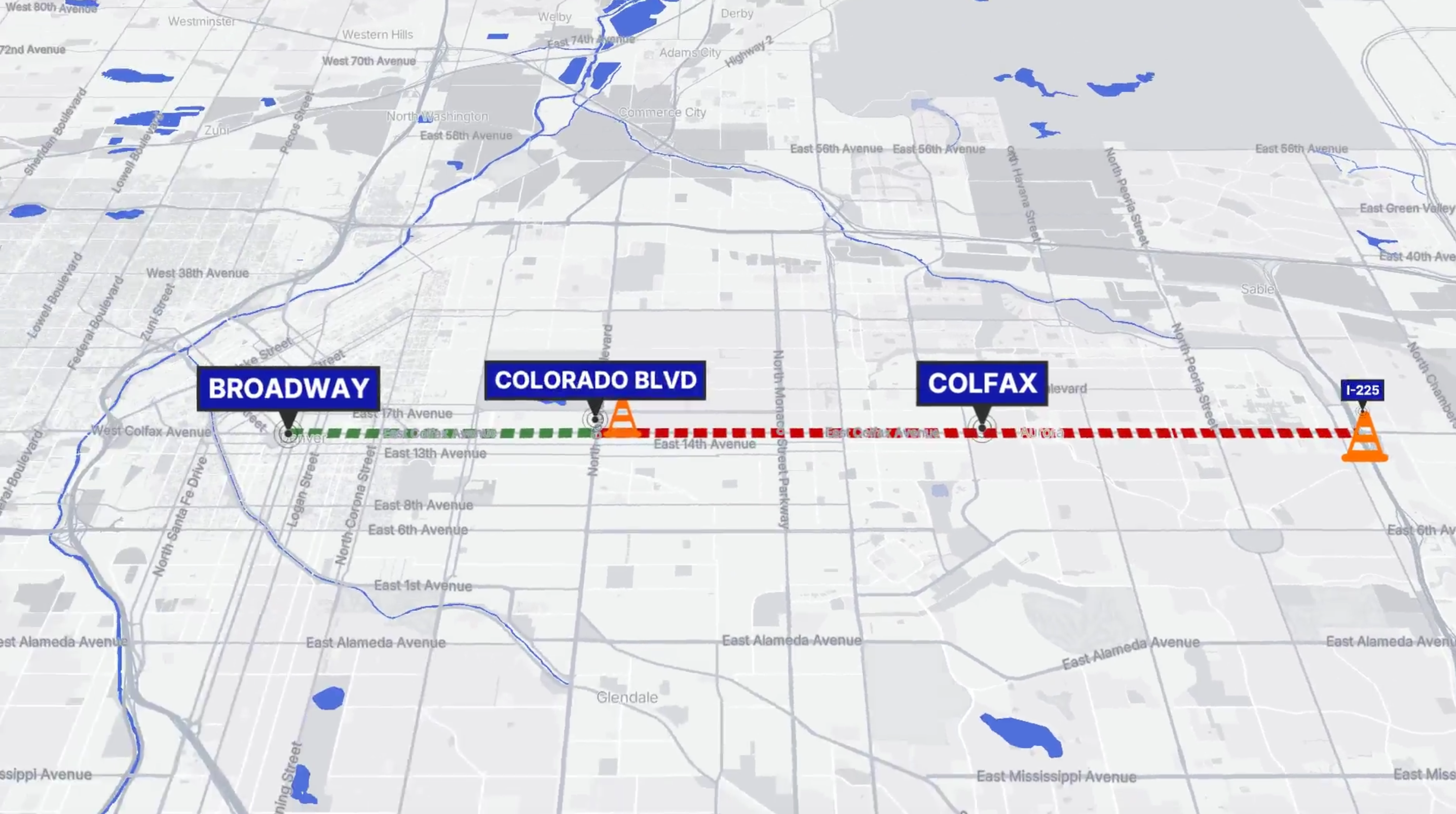 Denver’s East Colfax BRT Project Opens First Section