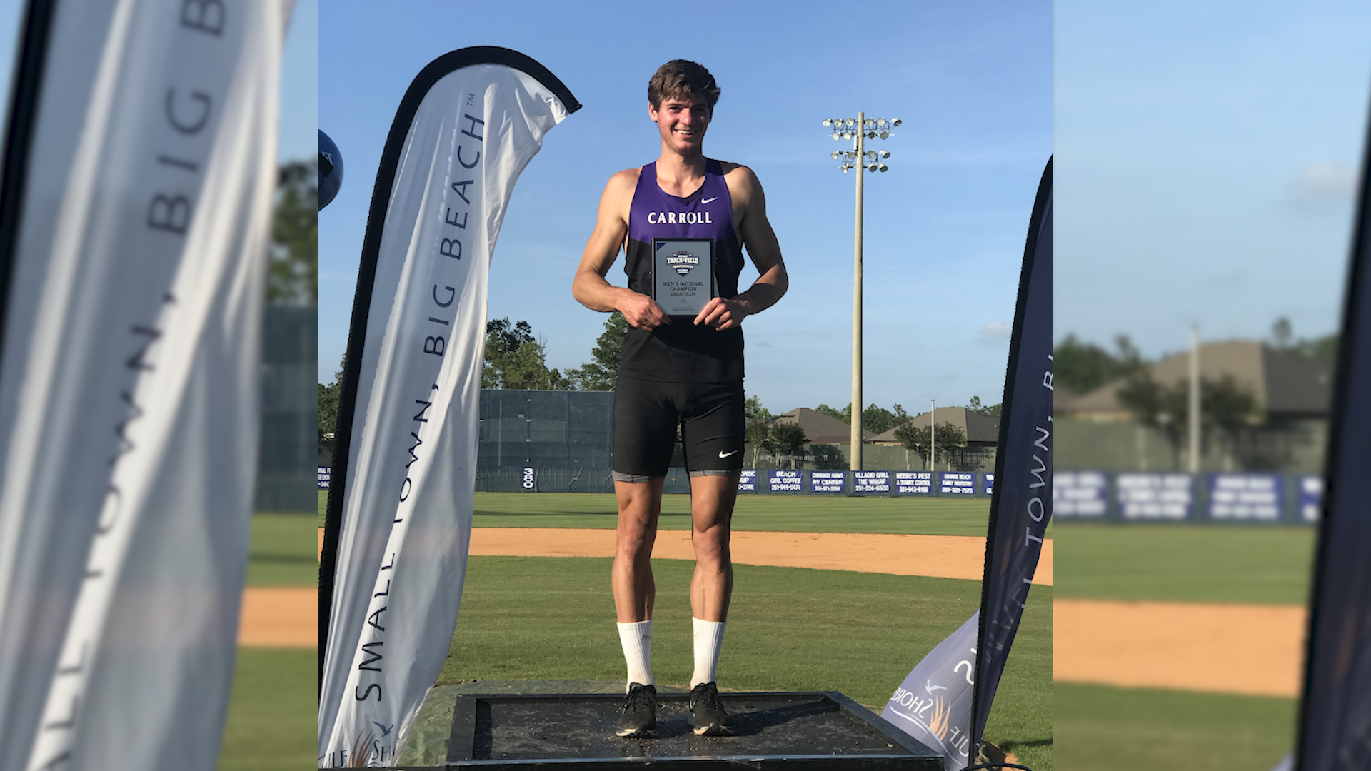 Lee Walburn discusses NAIA National Title in men's decathlon