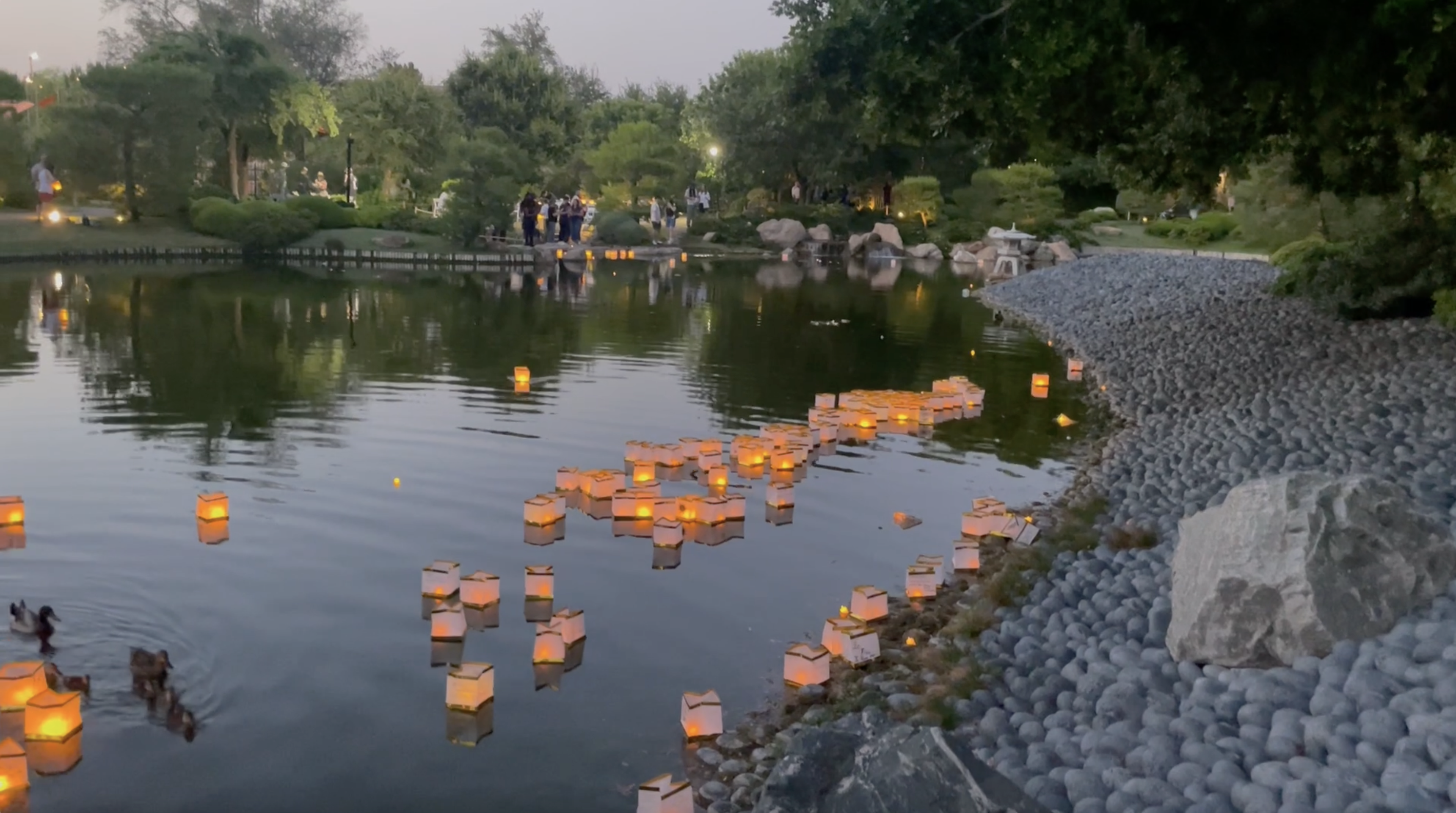 Shoro Nagashi at the Japanese Friendship Garden of Phoenix