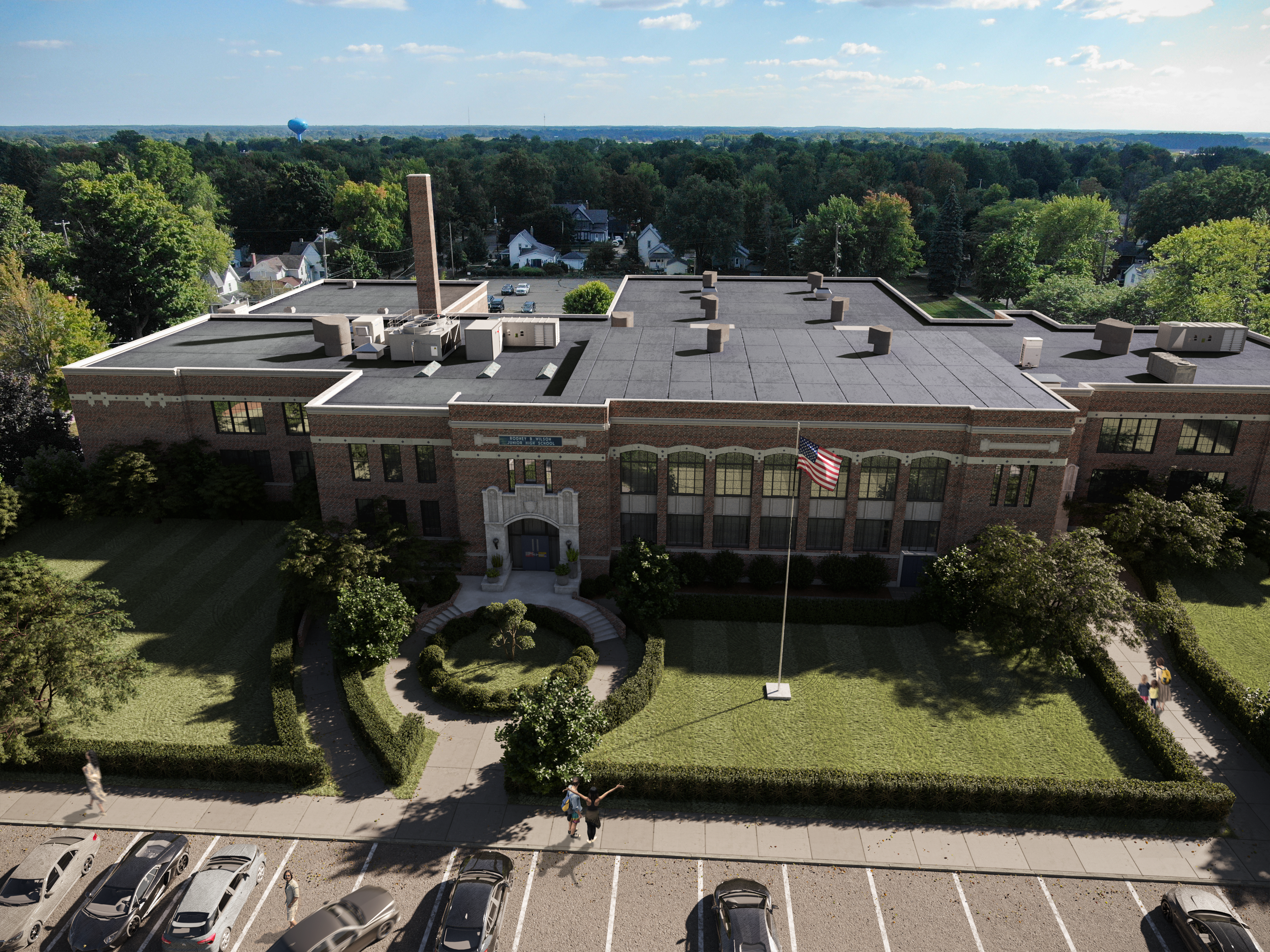 Rendering of future St. Johns Wilson Center 