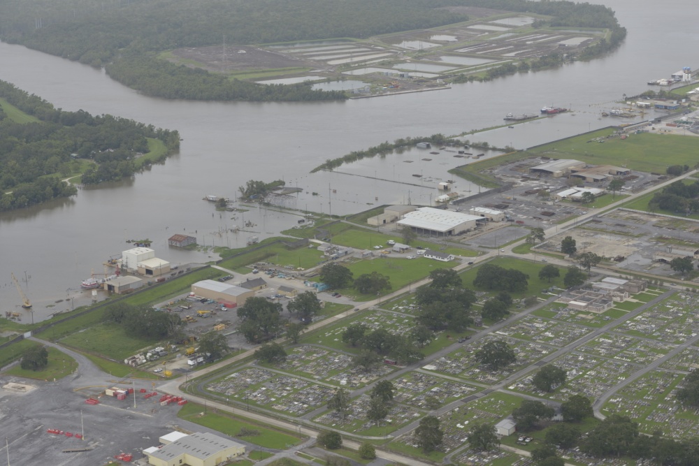 Coast Guard survey of Barry damage 