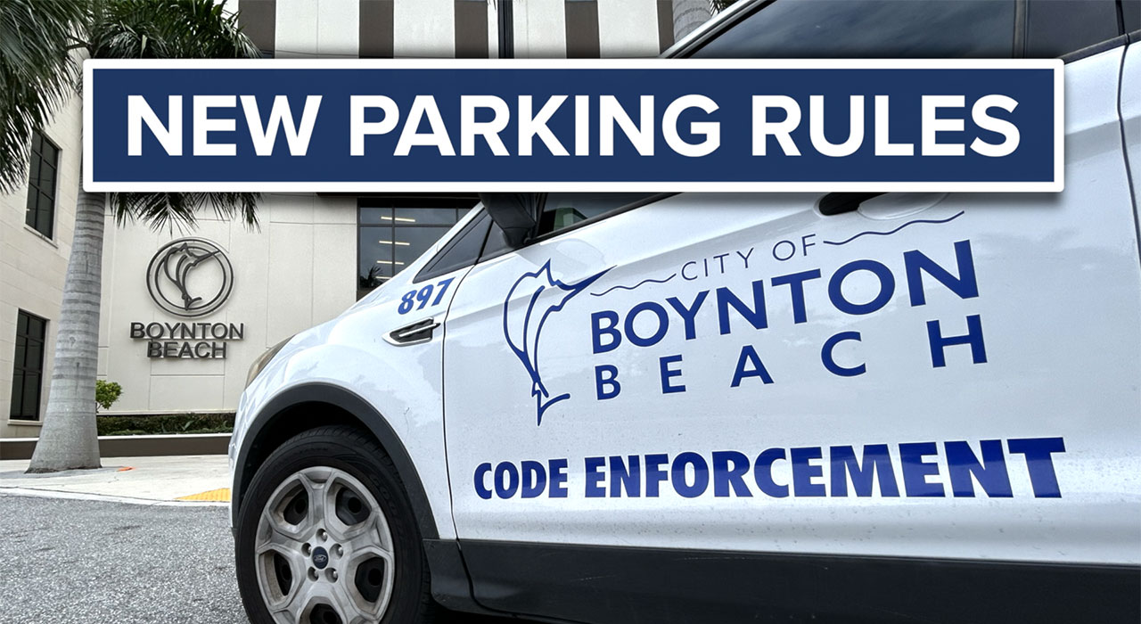 Boynton Beach parking rules in effect 