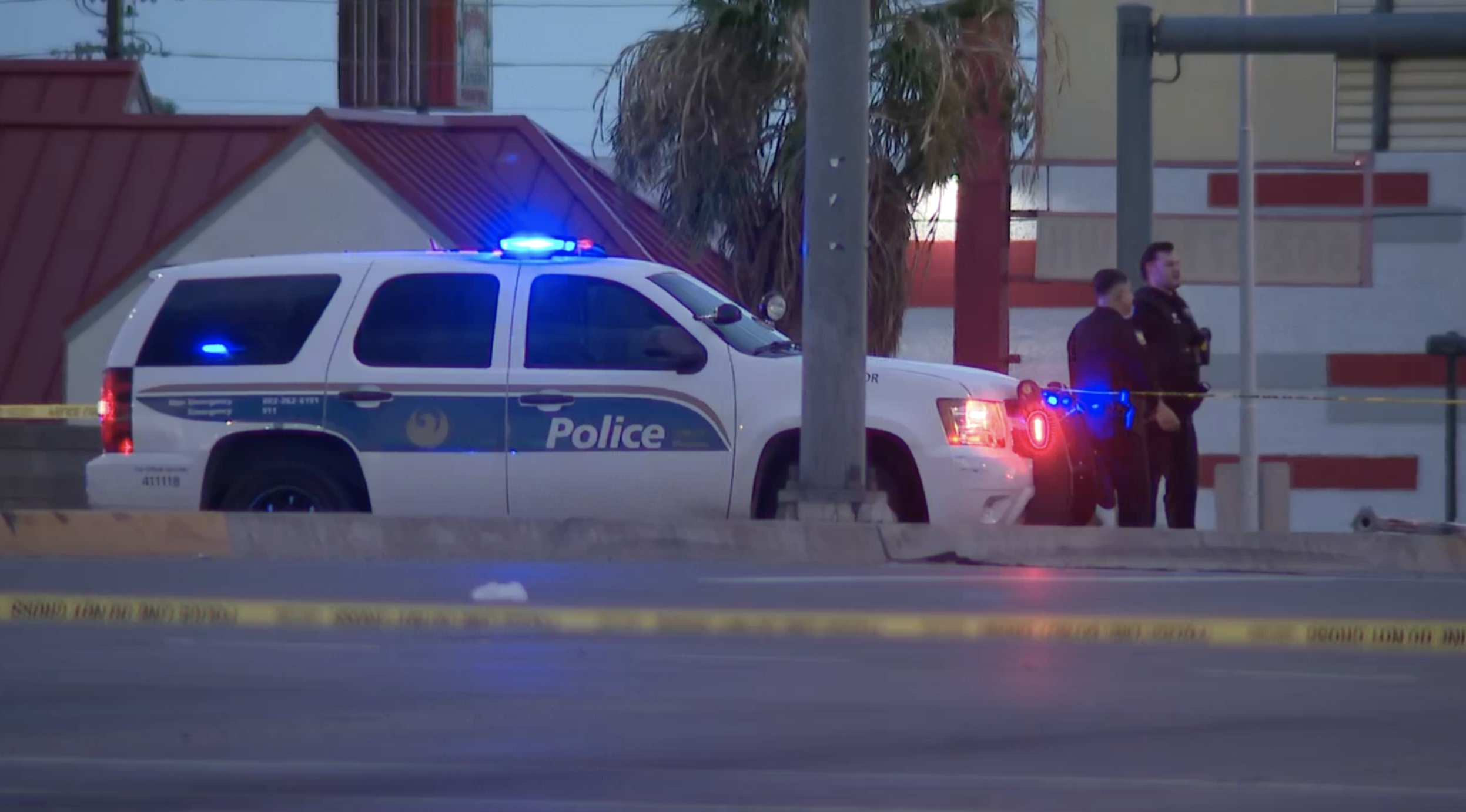 I-17 Indian School ped crash