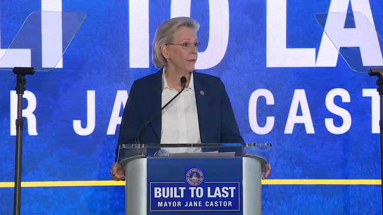 Tampa Mayor Castor gives State of the City address