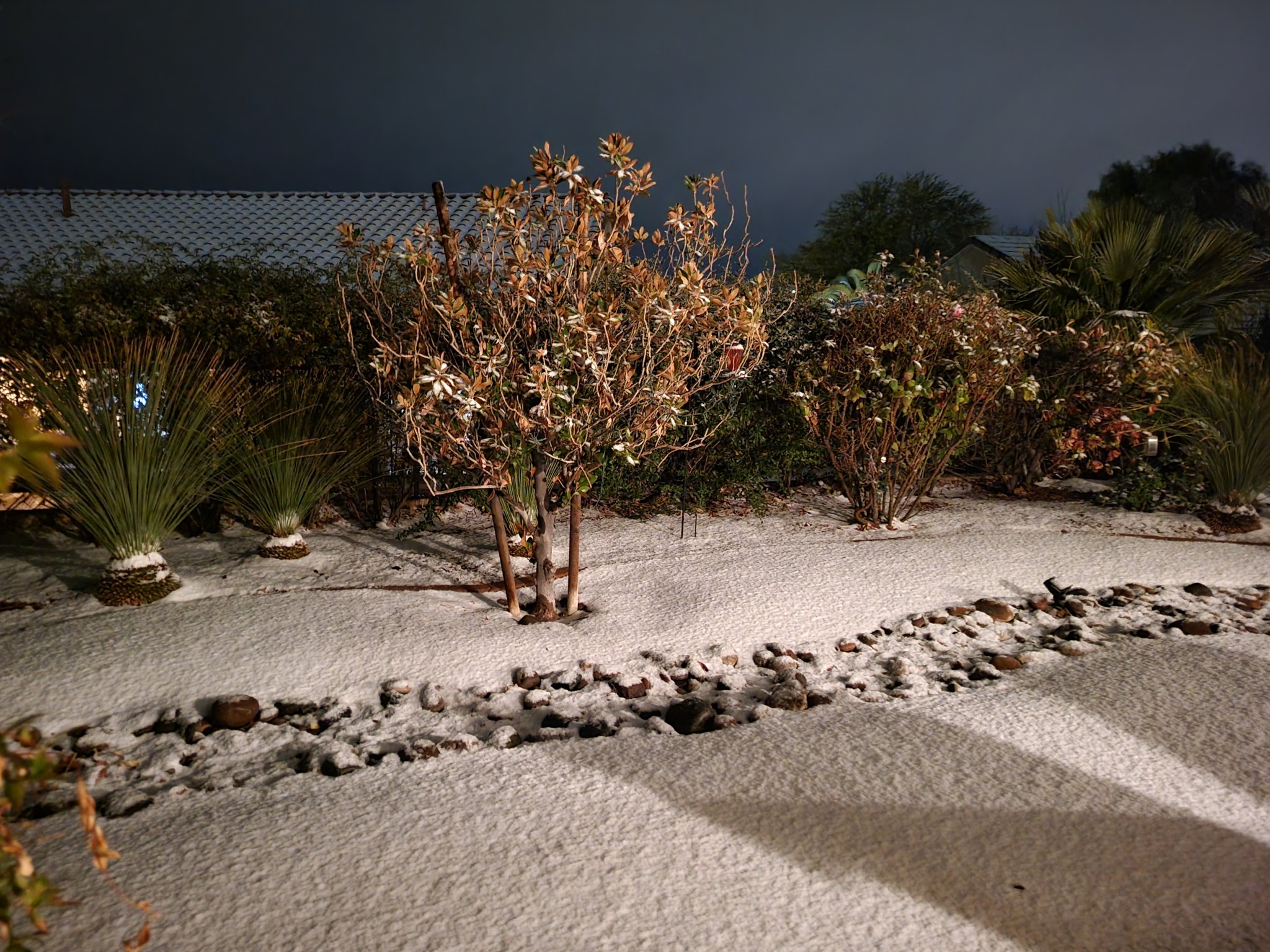 Snow in Sun City Anthem 