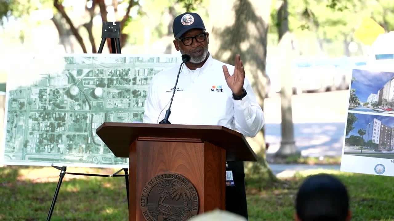 St. Pete Mayor Ken Welch to announce Historic Gas Plant District redevelopment proposal