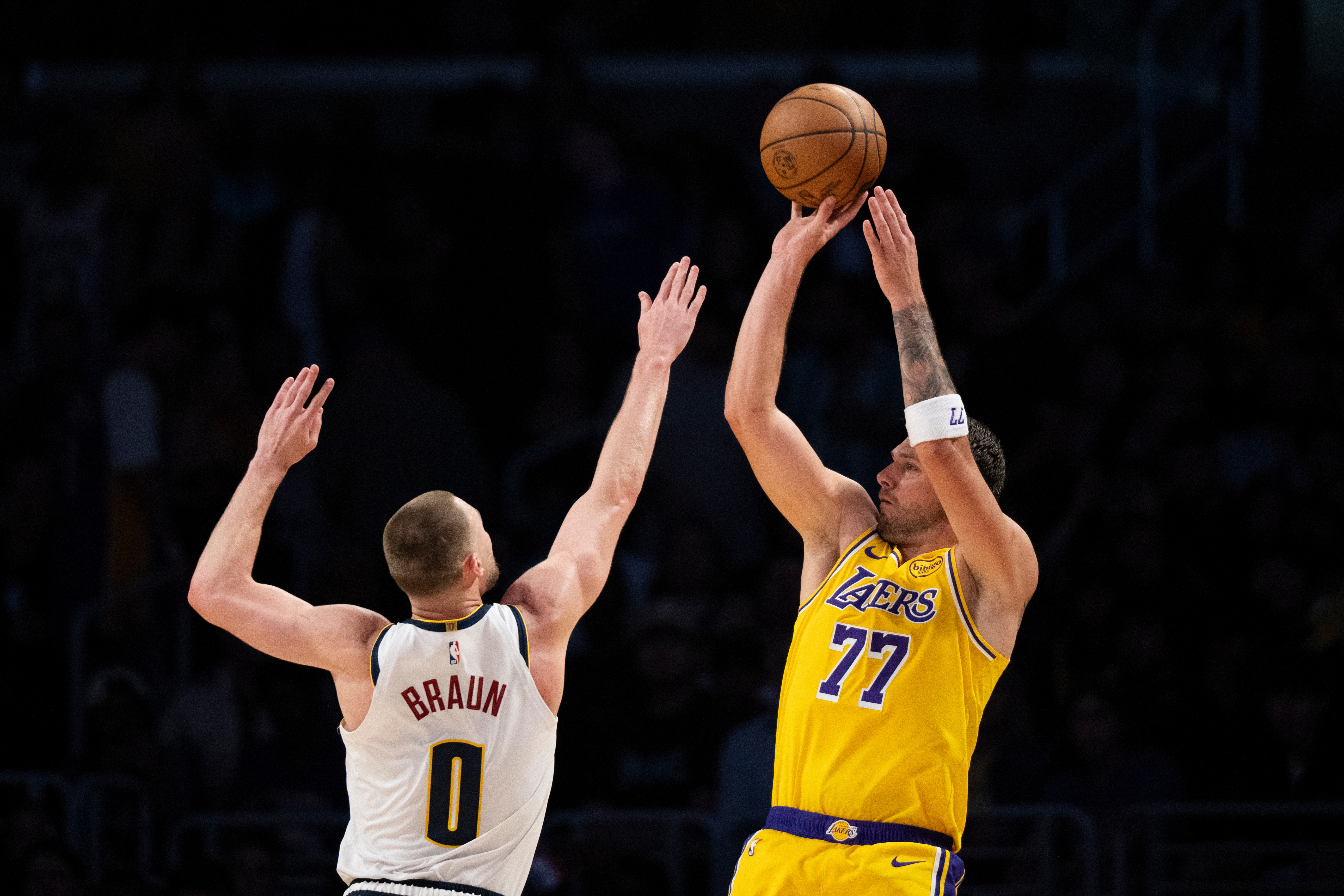 Christian Braun, Luka Doncic
